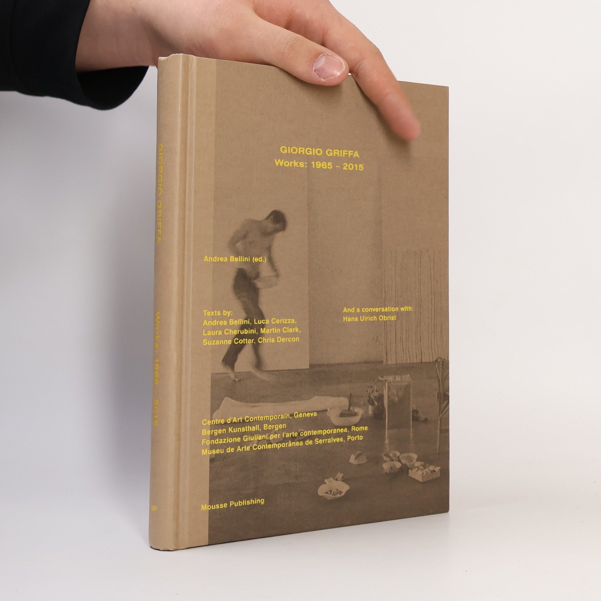 Andrea Bellini Giorgio Griffa