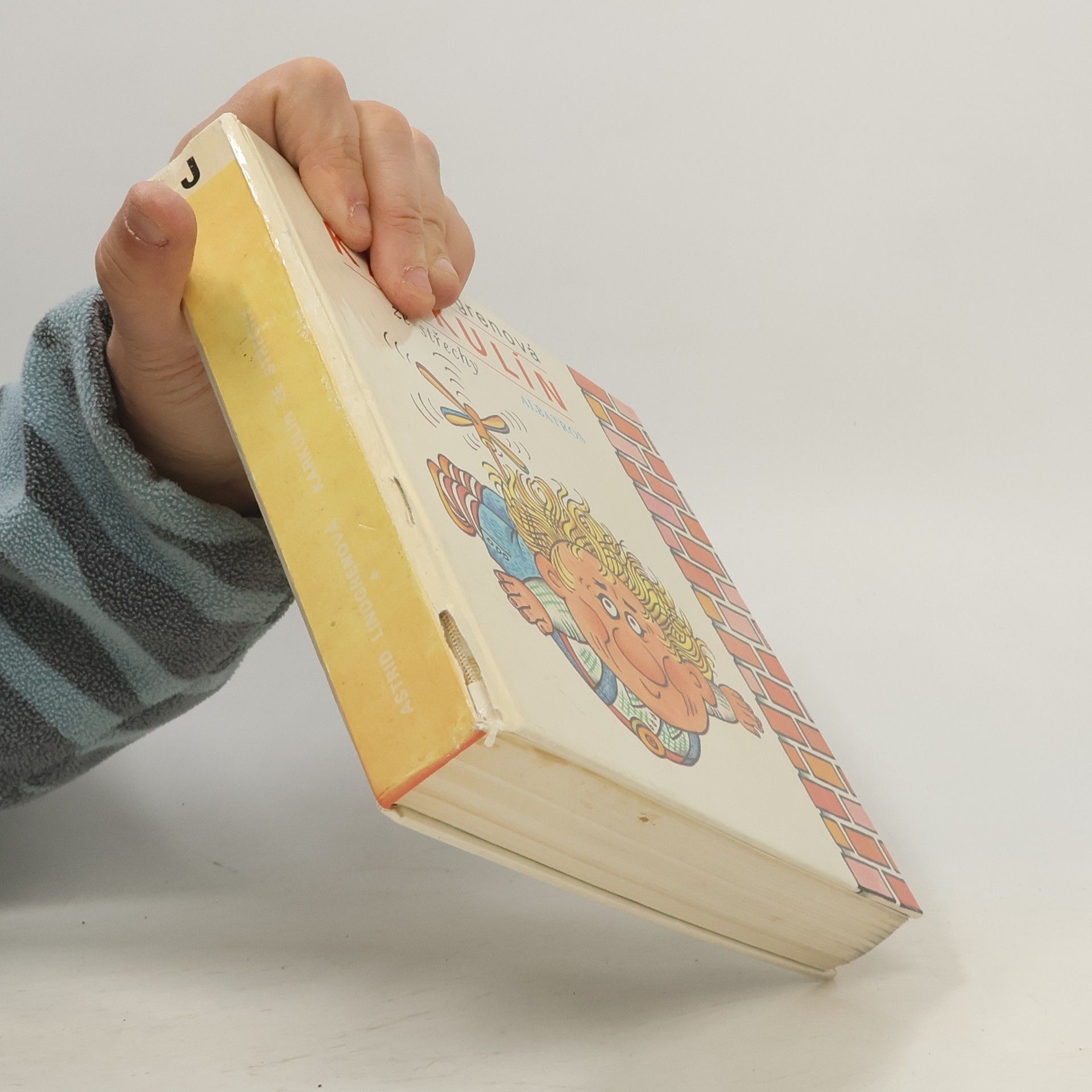 Astrid Lindgren Karkulín ze střechy