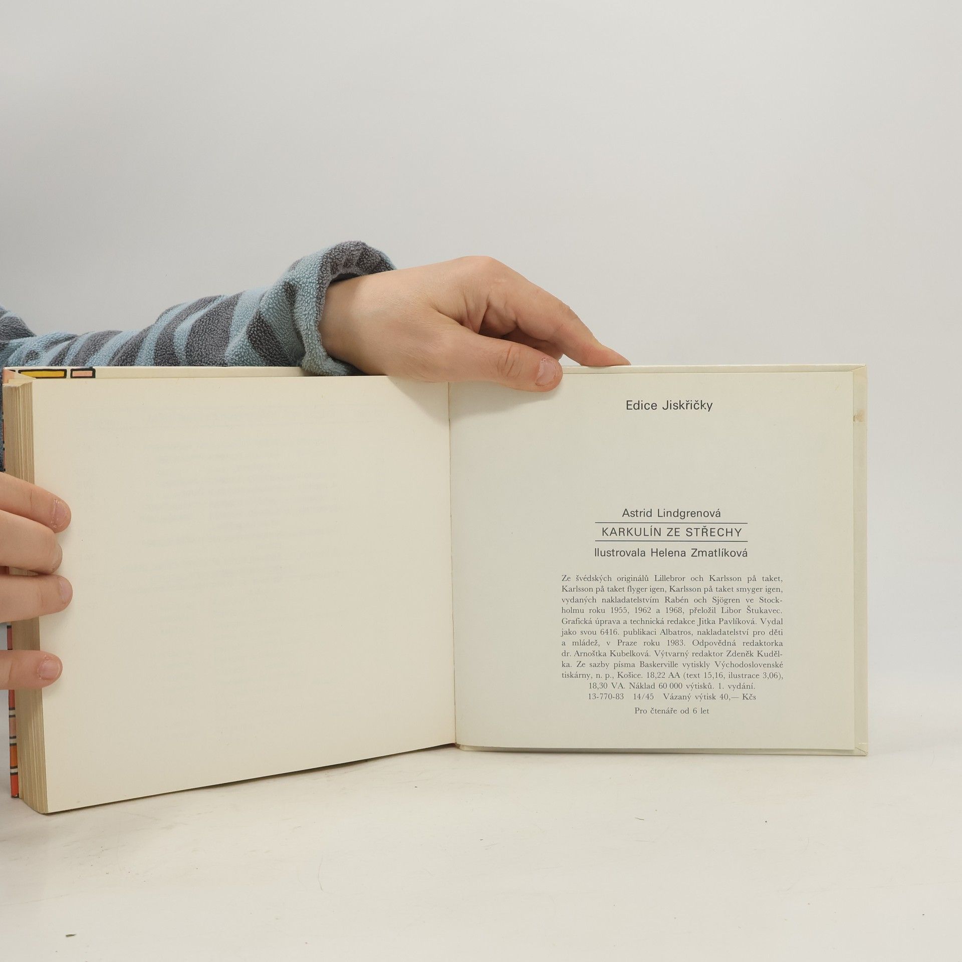 Astrid Lindgren Karkulín ze střechy