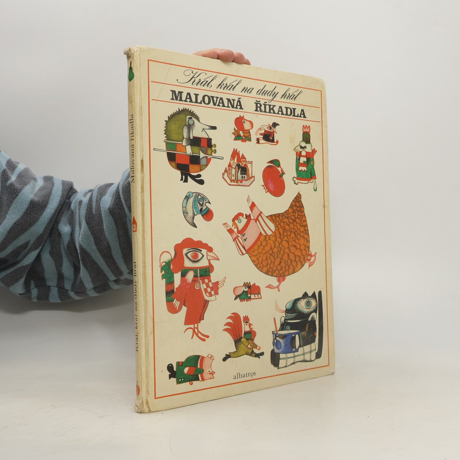 Vladimíra Gebhartová Král, král na dudy hrál. Malovaná říkadla