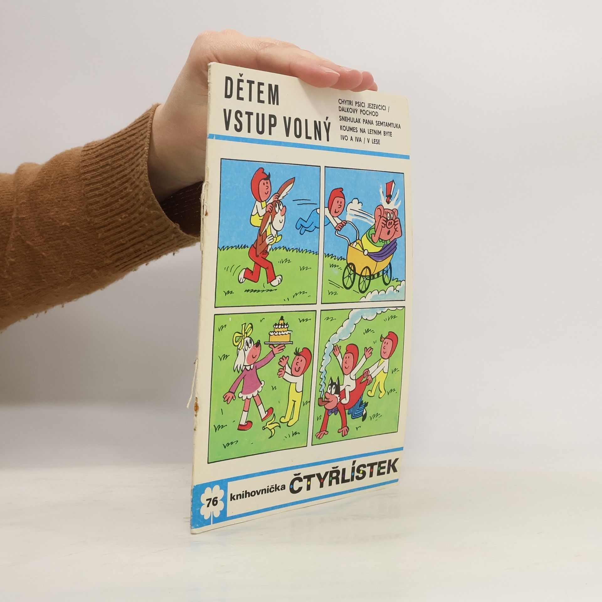 Jaroslav Němeček Čtyřlístek 76. Dětem vstup volný