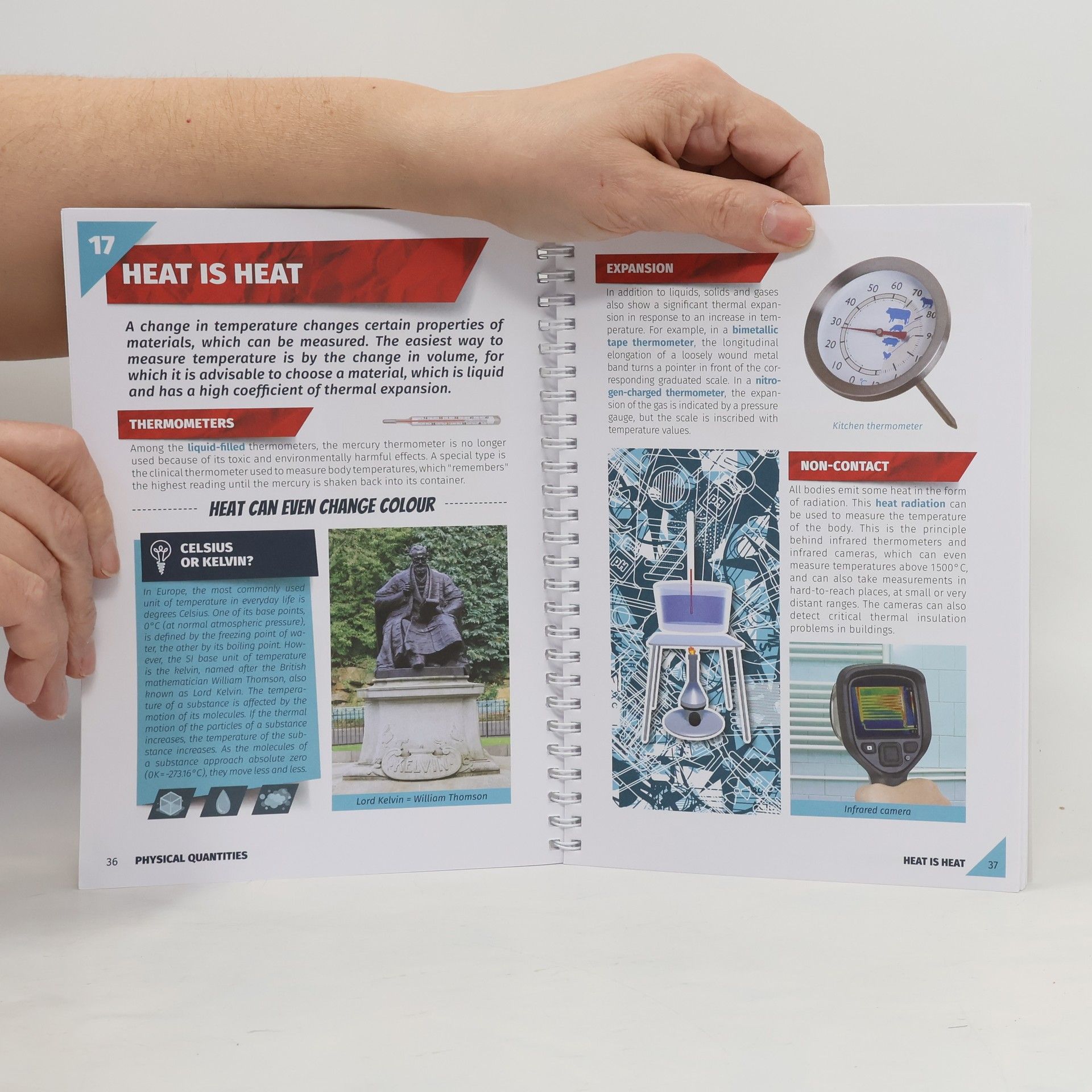 Augmented Reality: Physical Quantities