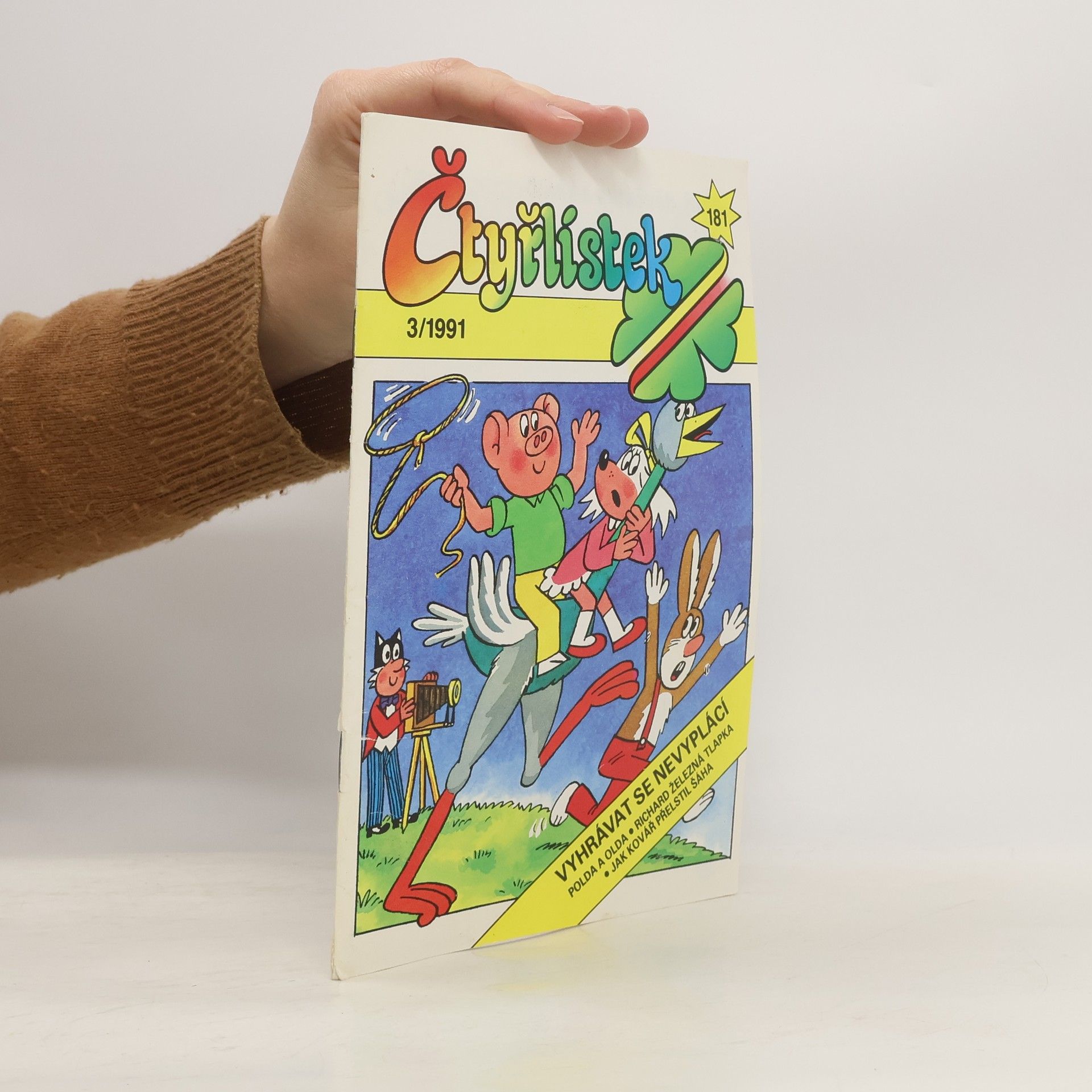 Jaroslav Němeček Čtyřlístek 181. 3/1991
