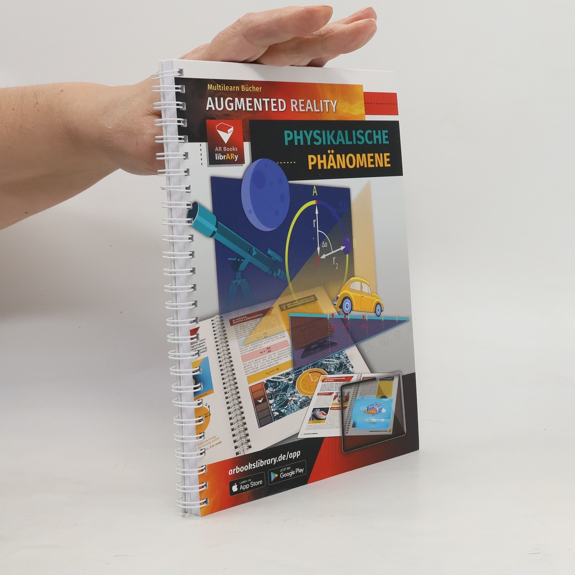 AR Books LibrARy Augmented Reality - Physikalische Phänomene