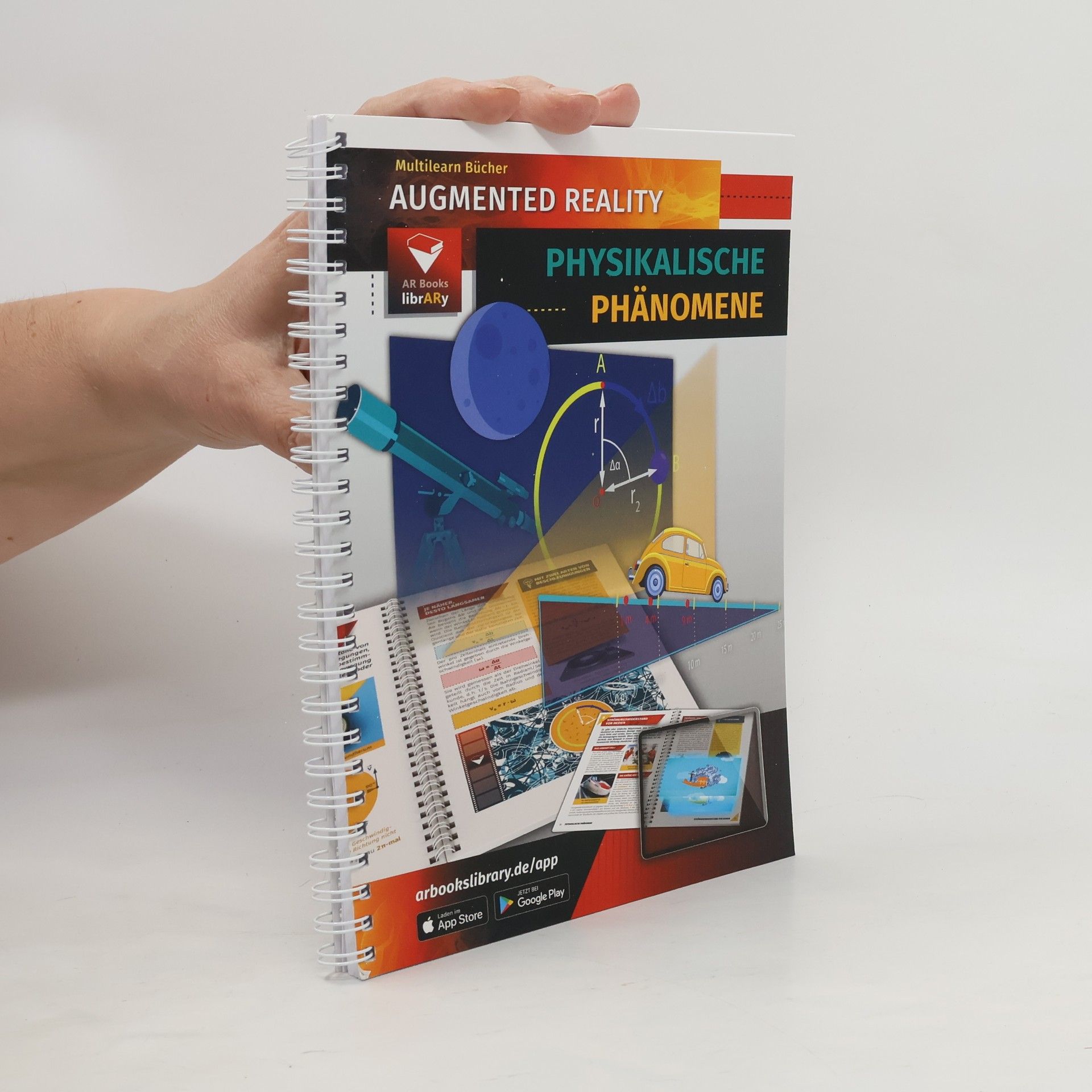 AR Books LibrARy Augmented Reality - Physikalische Phänomene