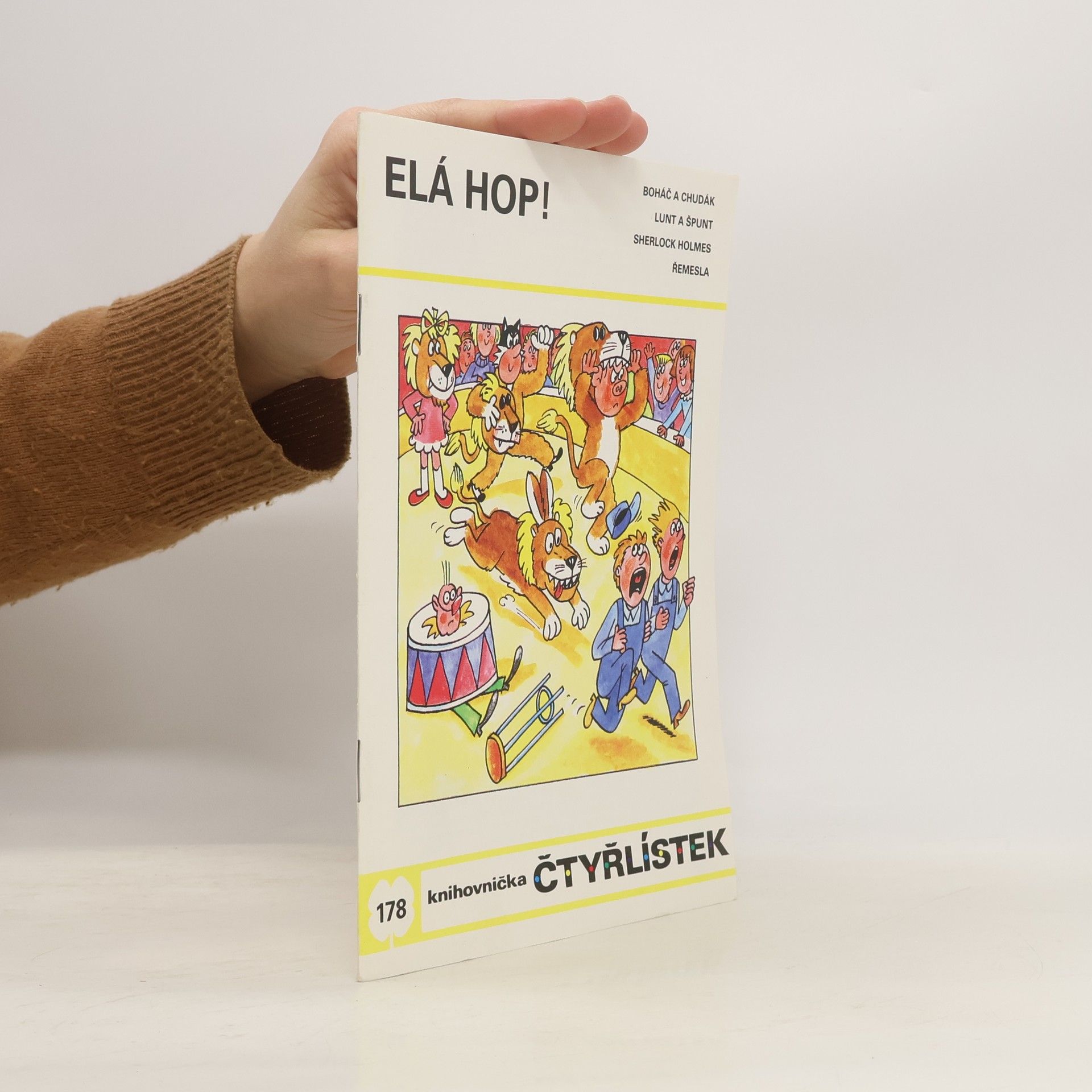 Ljuba Štíplová Čtyřlístek 178. Elá hop!