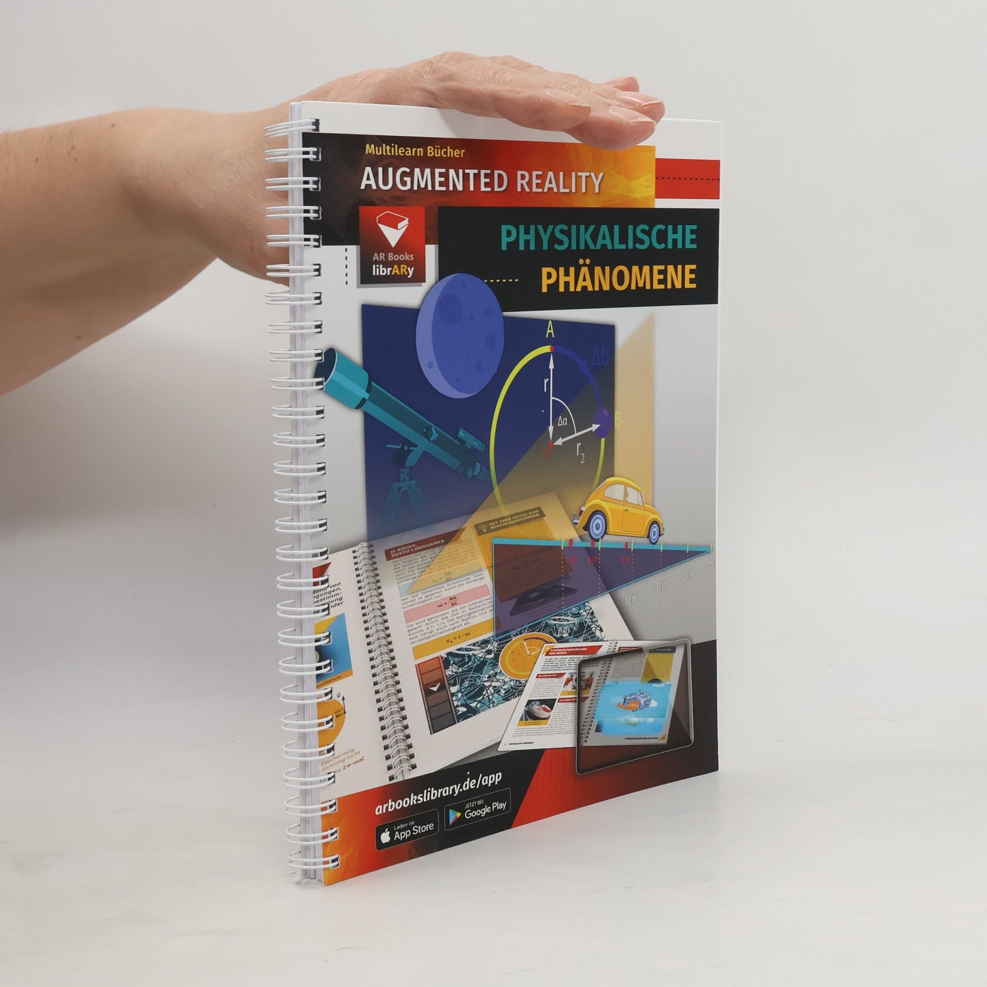 AR Books LibrARy Augmented Reality - Physikalische Phänomene