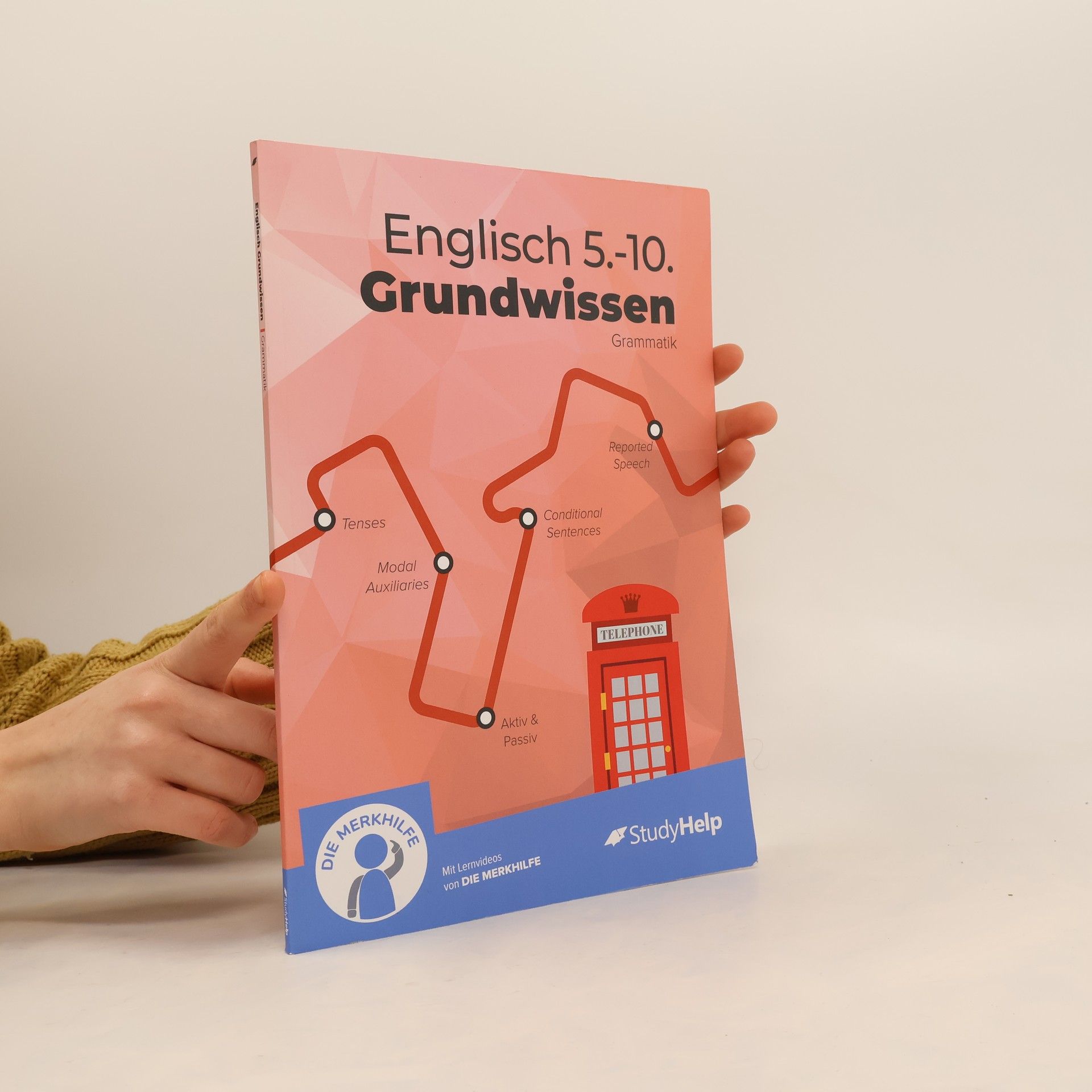 Englisch Grundwissen Klasse 5 bis 10 in Grammatik - Übungsbuch, Lernheft, Aufgaben mit Lösungen - für Realschule & Gymnasium