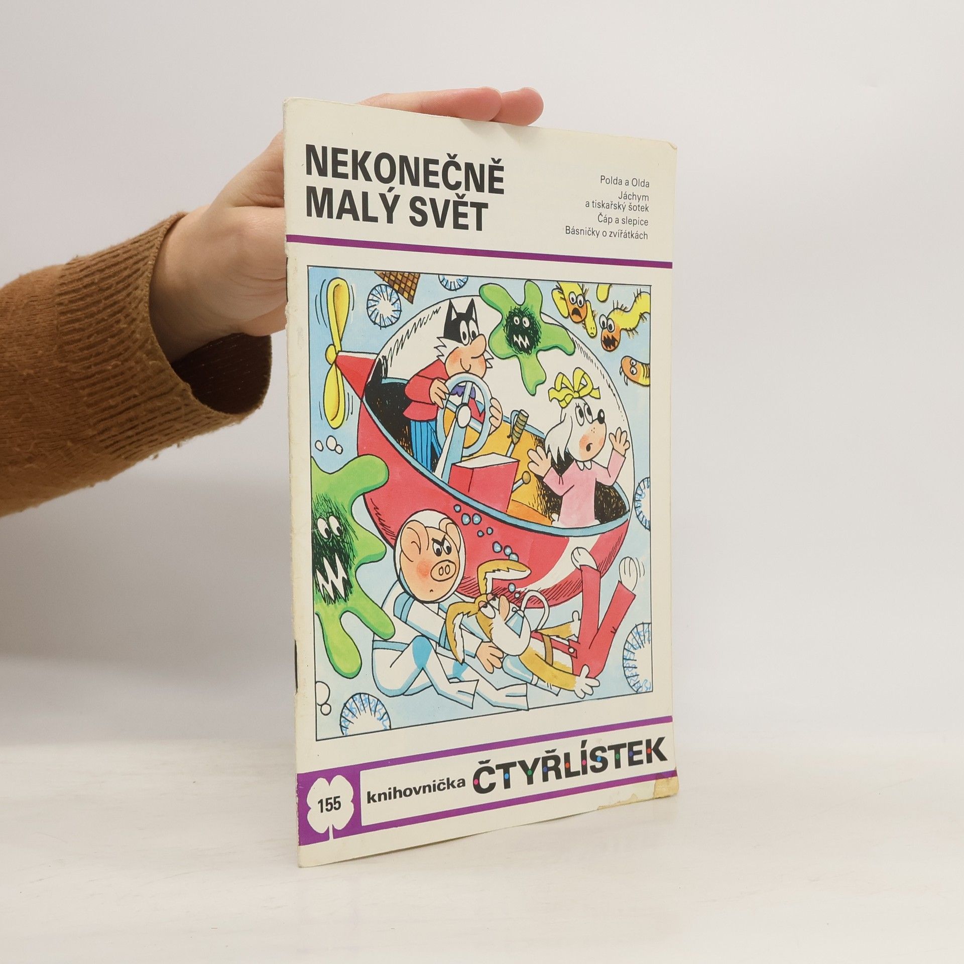 Jaroslav Němeček Čtyřlístek 155. Nekonečně malý svět