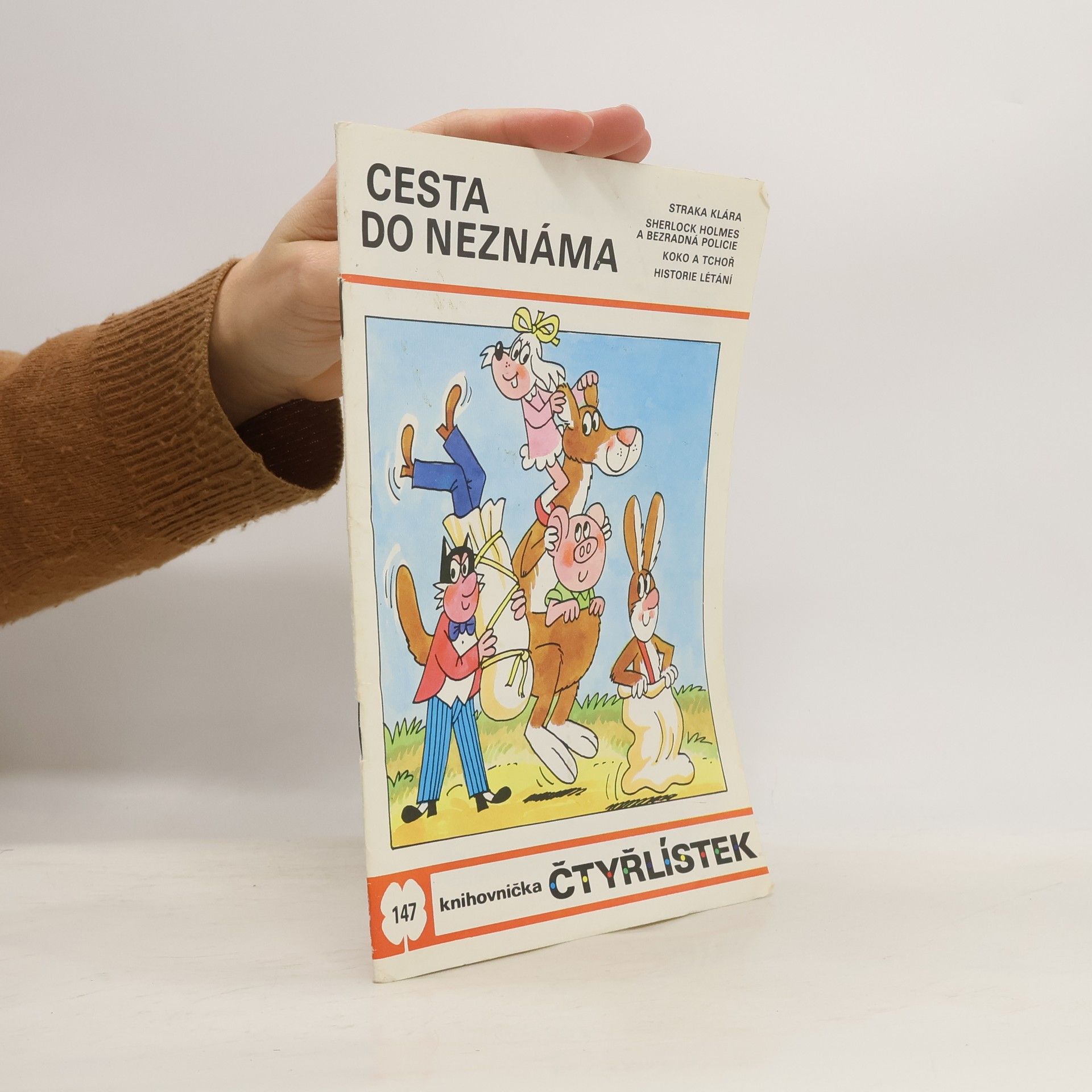 Jaroslav Němeček Čtyřlístek 147. Cesta do neznáma