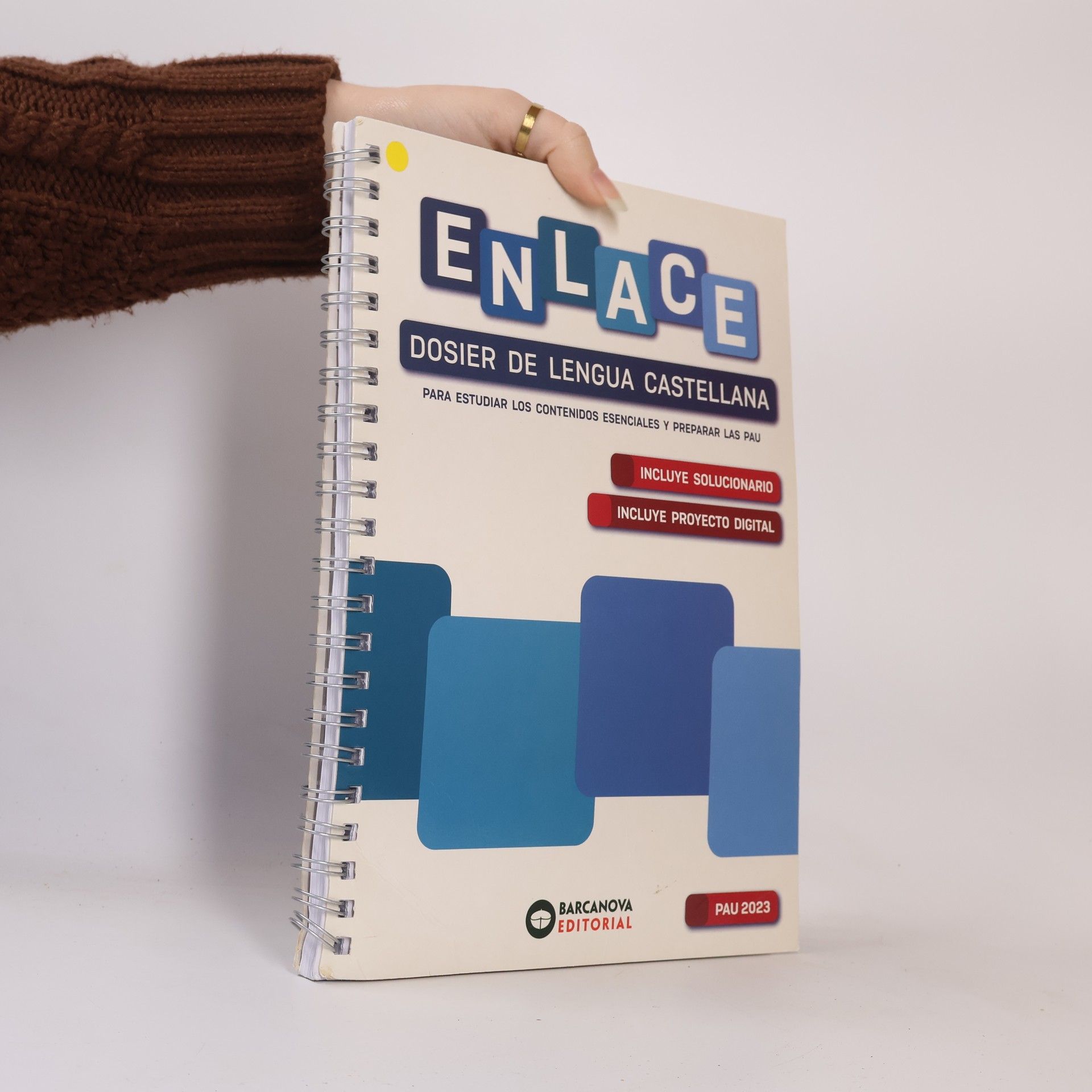 Germán Cánovas Enlace. Dosier de Lengua castellana para las PAU 2023. Incluye solucionario, incluye proyecto digital.