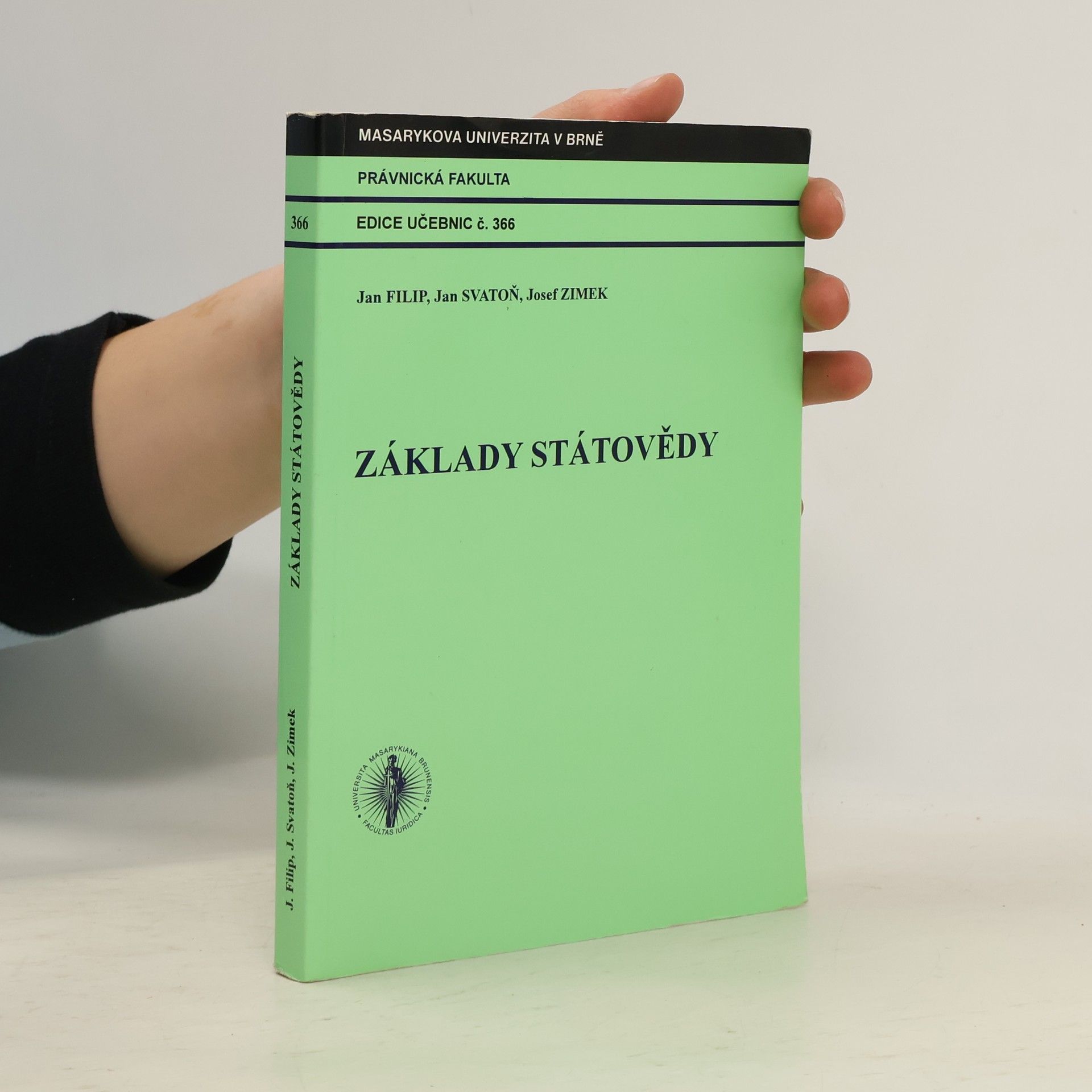 Jan Filip Základy státovědy