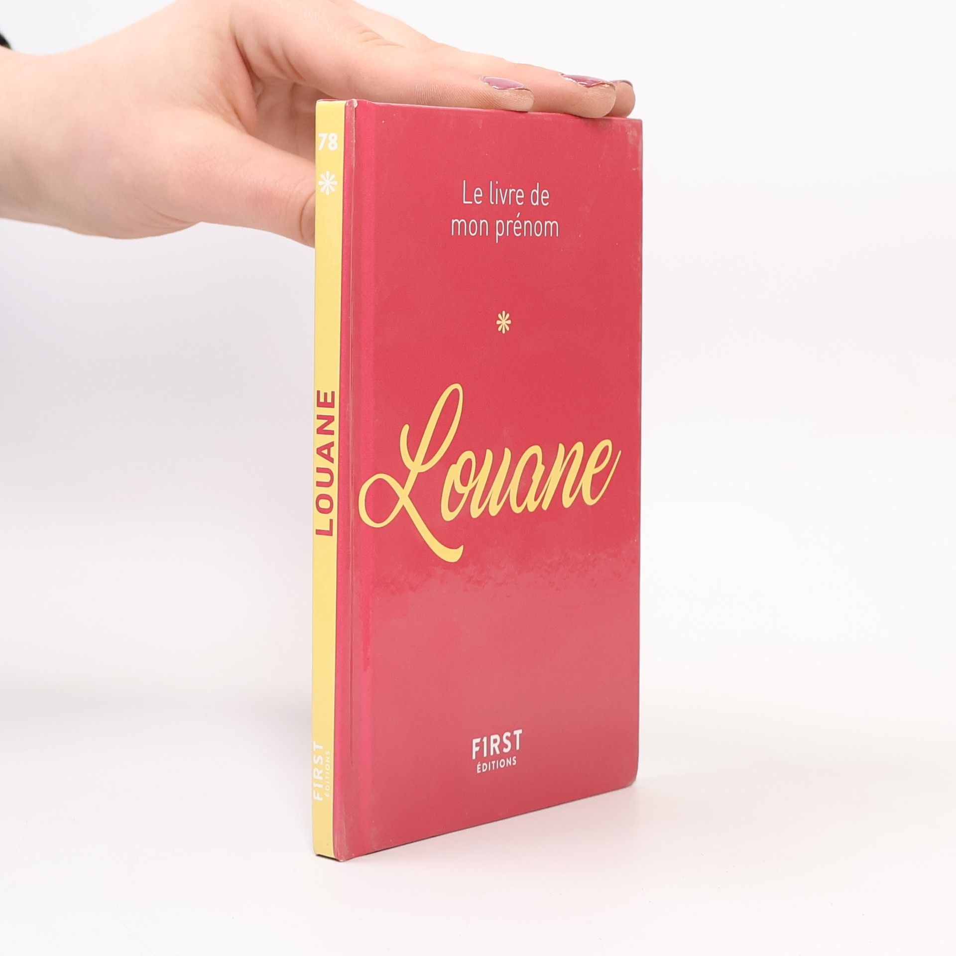 Jules Lebrun Le livre de mon prénom 78 - Louane