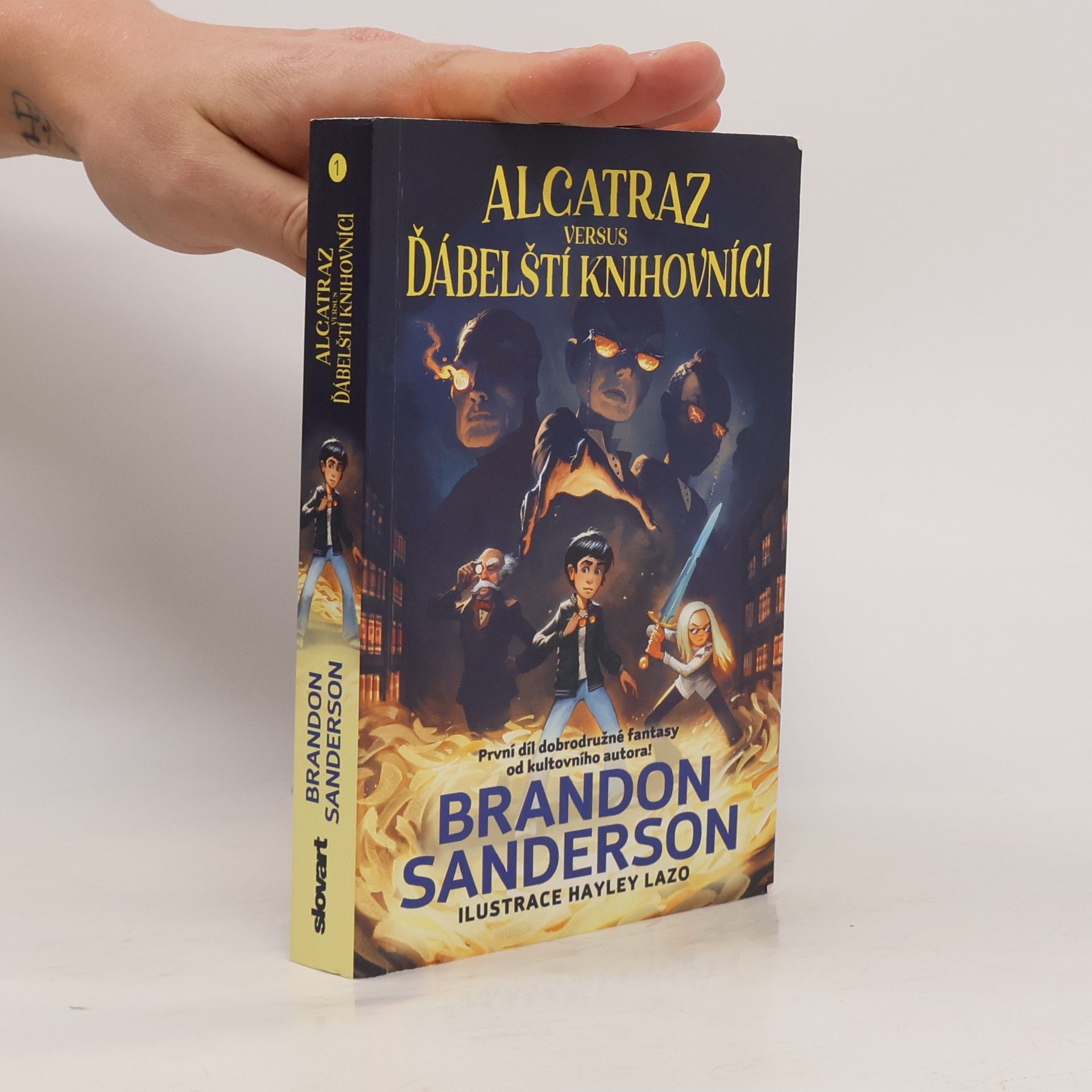 Brandon Sanderson Alcatraz versus ďábelští knihovníci