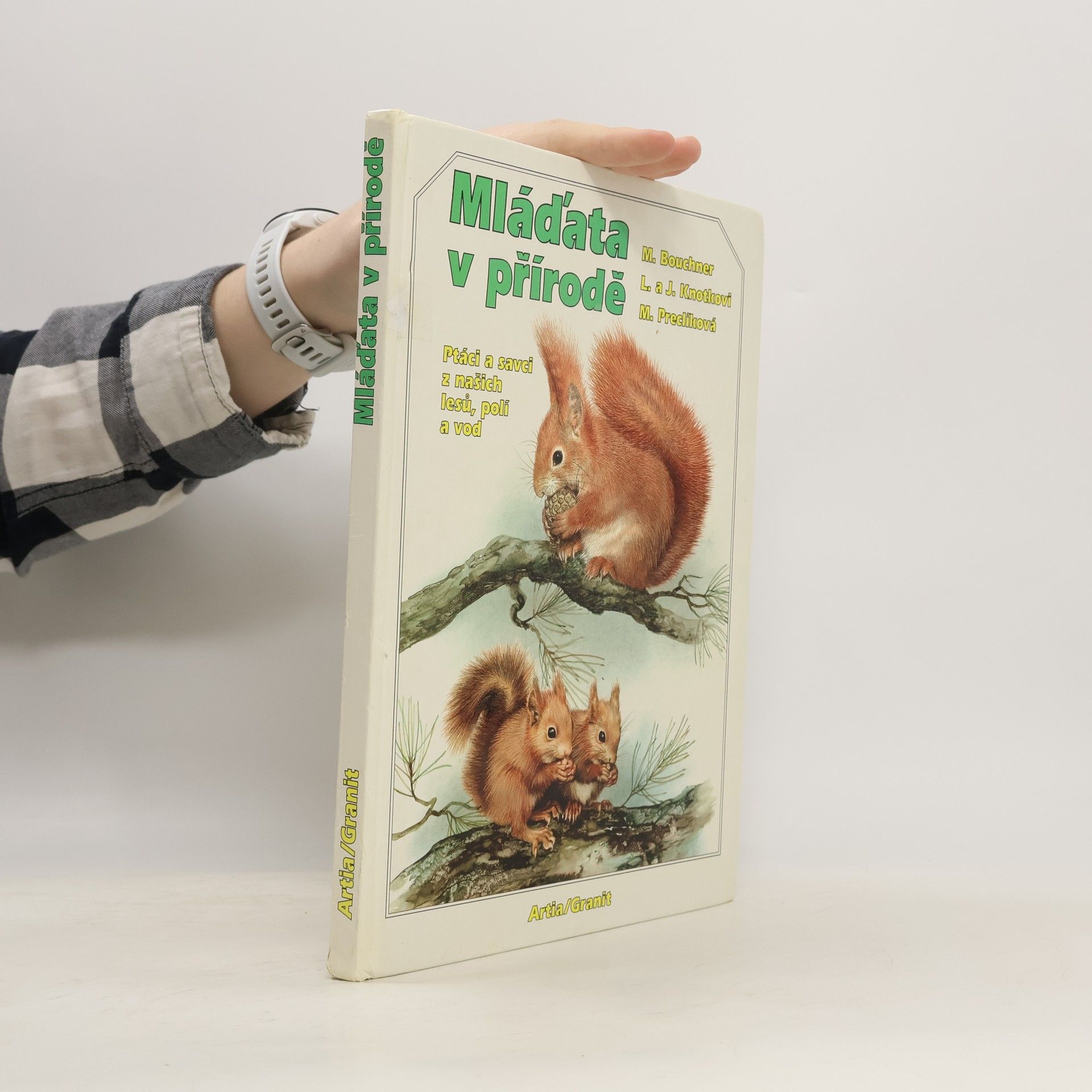 Miroslav Bouchner Mláďata v přírodě : Ptáci a savci z našich lesů, polí a vod