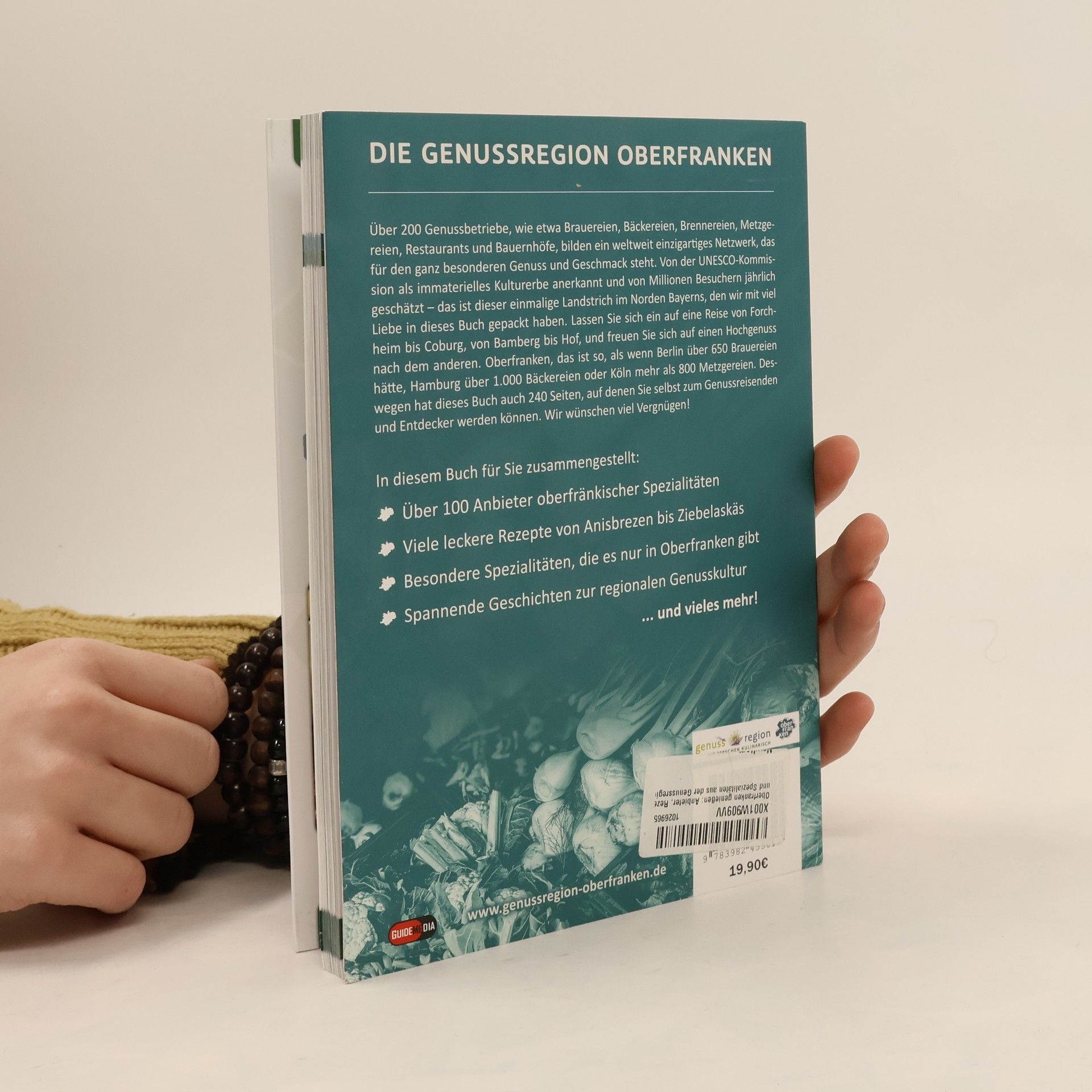 Bastian Böttner Oberfranken genießen. Anbieter, Rezepte und Spezialitäten aus der Genussregion