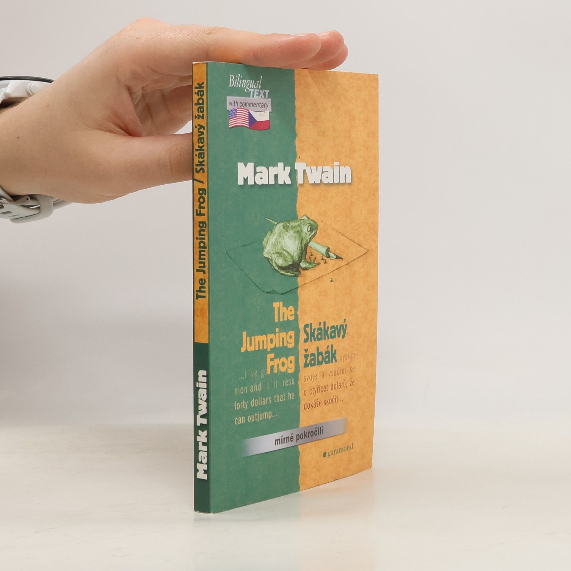 Mark Twain The Jumping Frog. Skákavý žabák