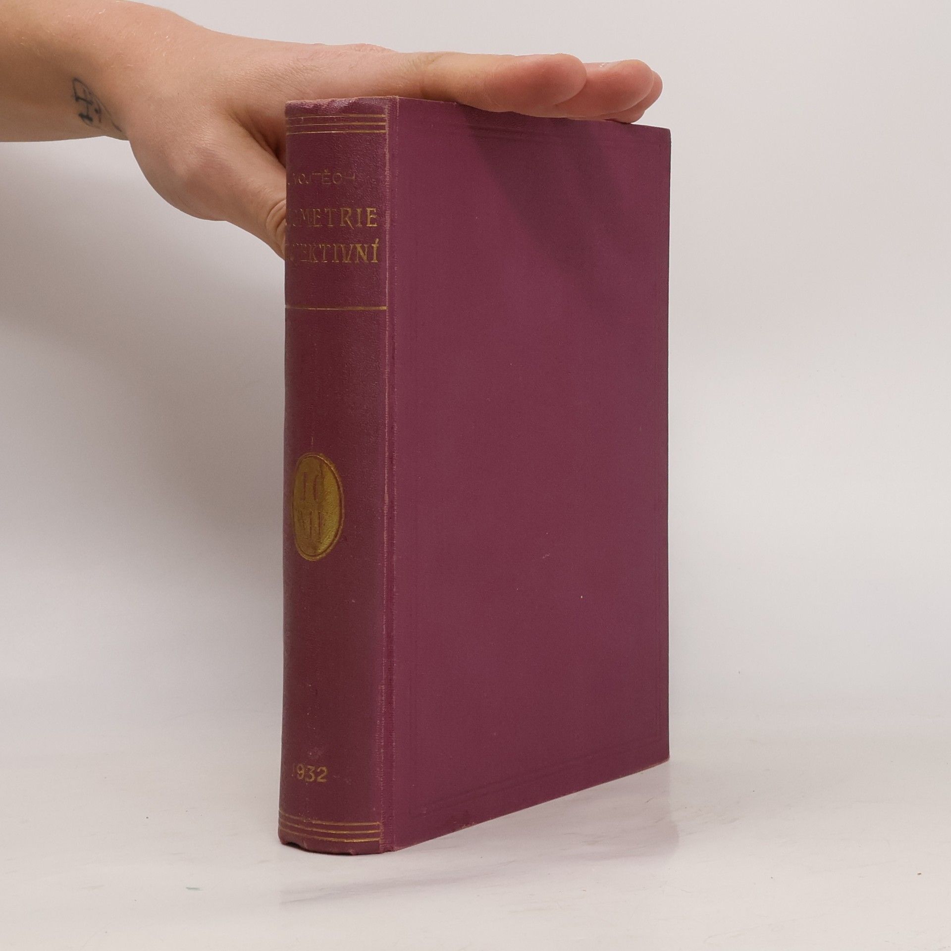 Jan Vojtěch Geometrie projektivní