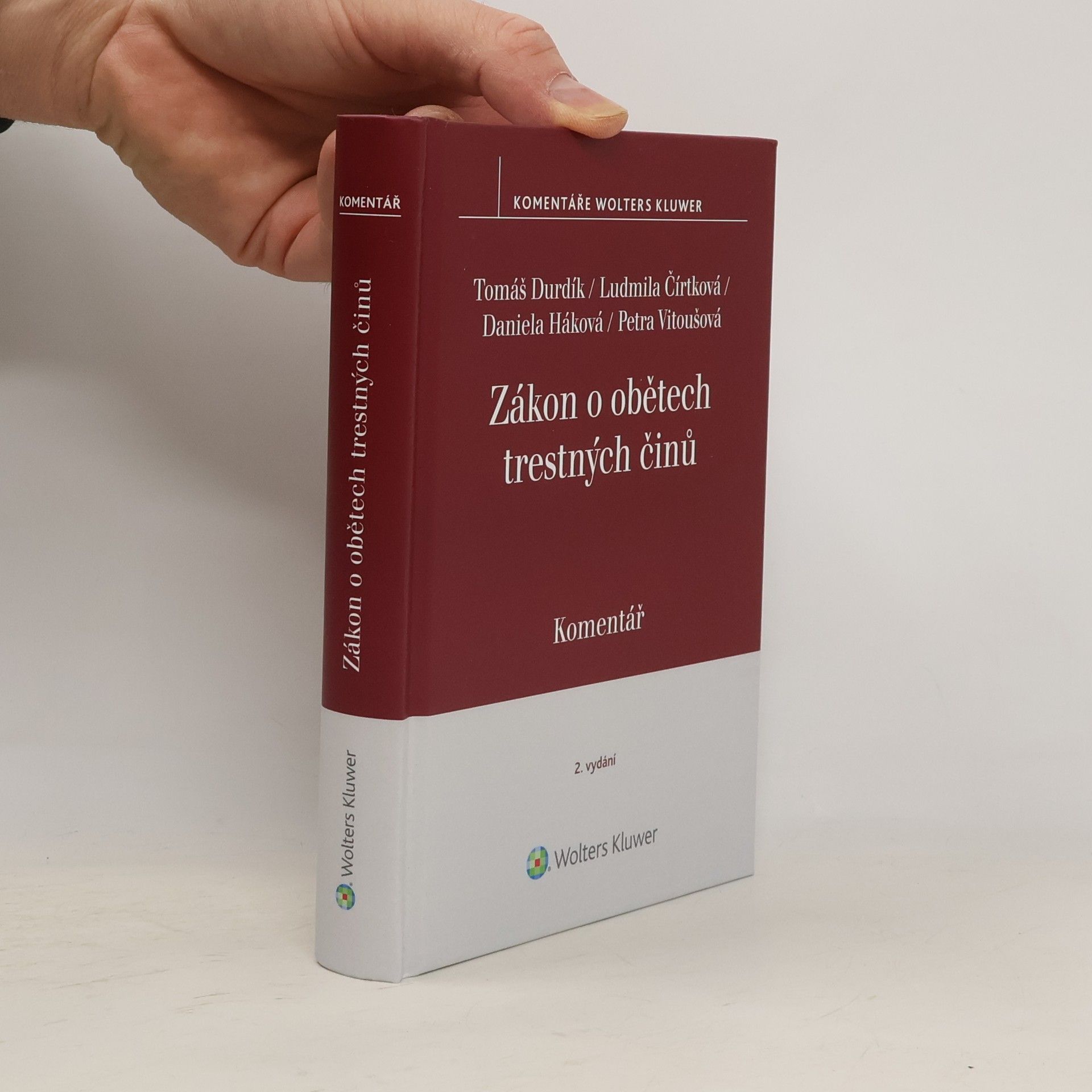 Tomáš Durdík Zákon o obětech trestných činů Komentář