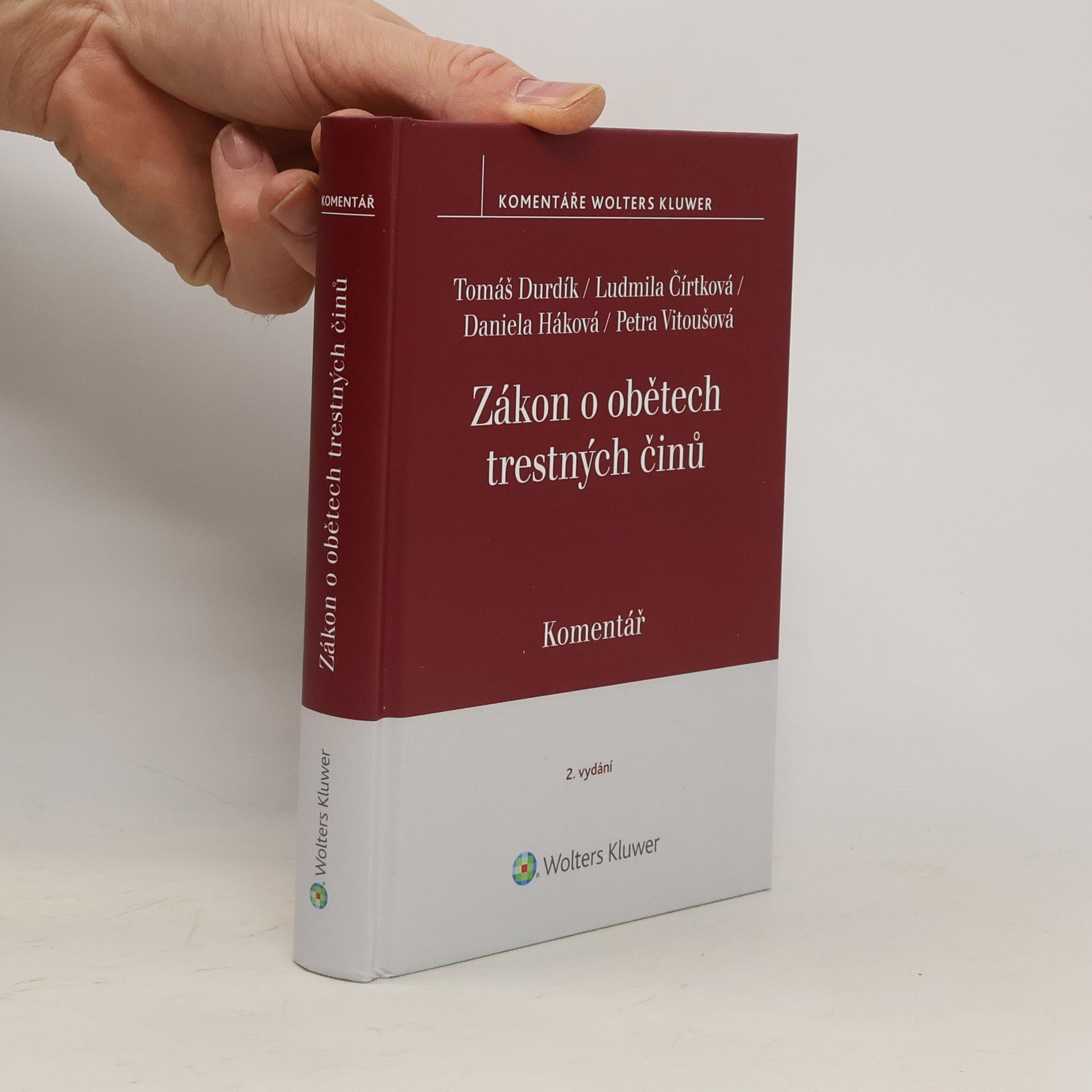 Daniela Háková Zákon o obětech trestných činů Komentář