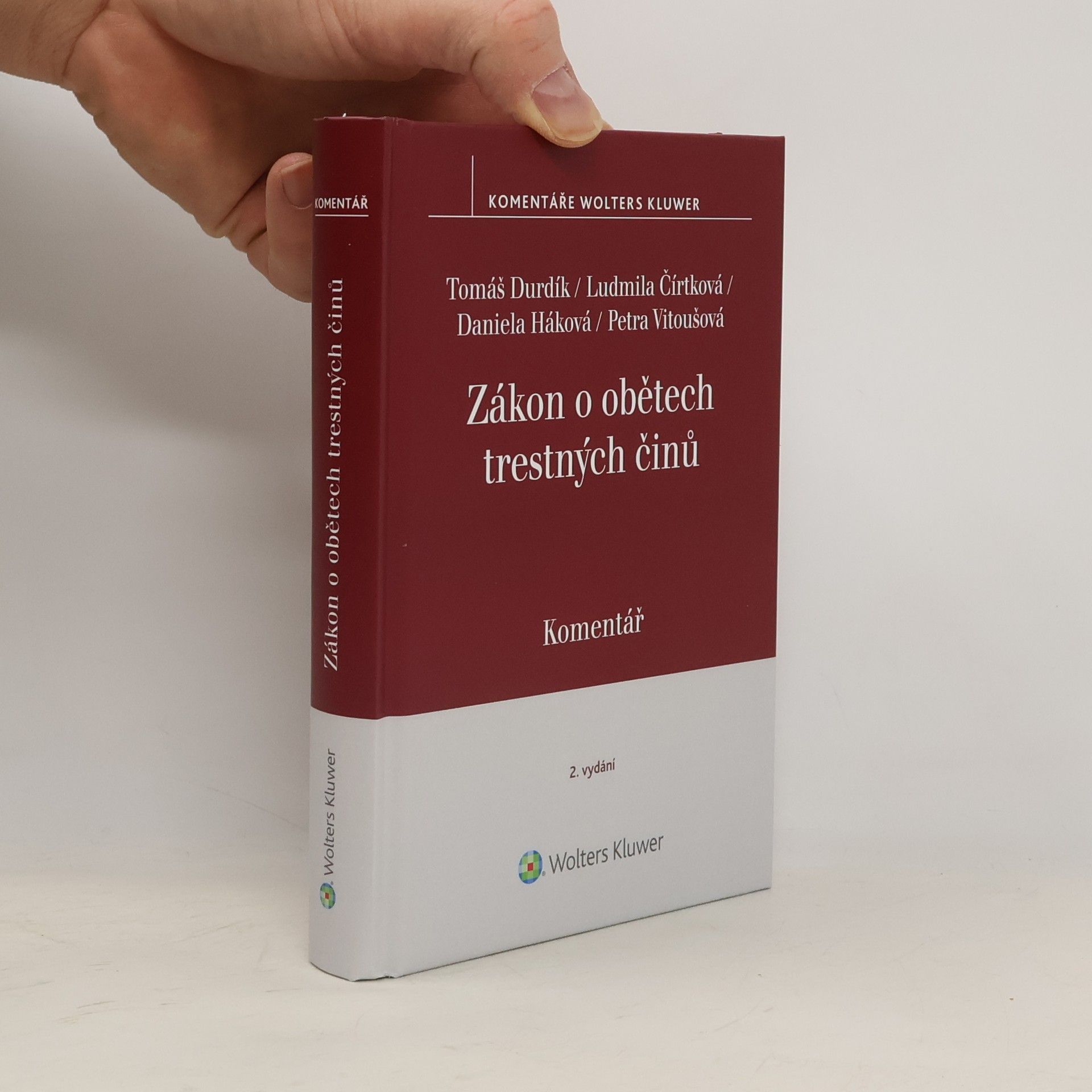 Daniela Háková Zákon o obětech trestných činů Komentář