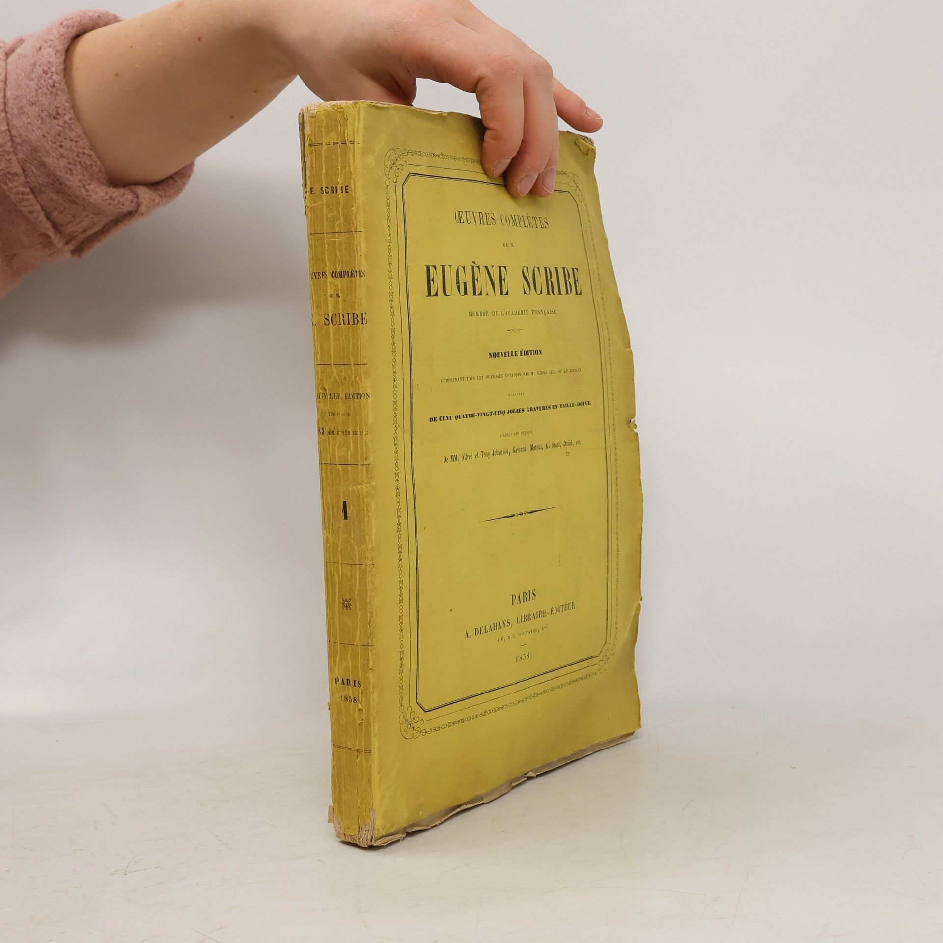 Eugène Scribe Oeuvres complètes 1