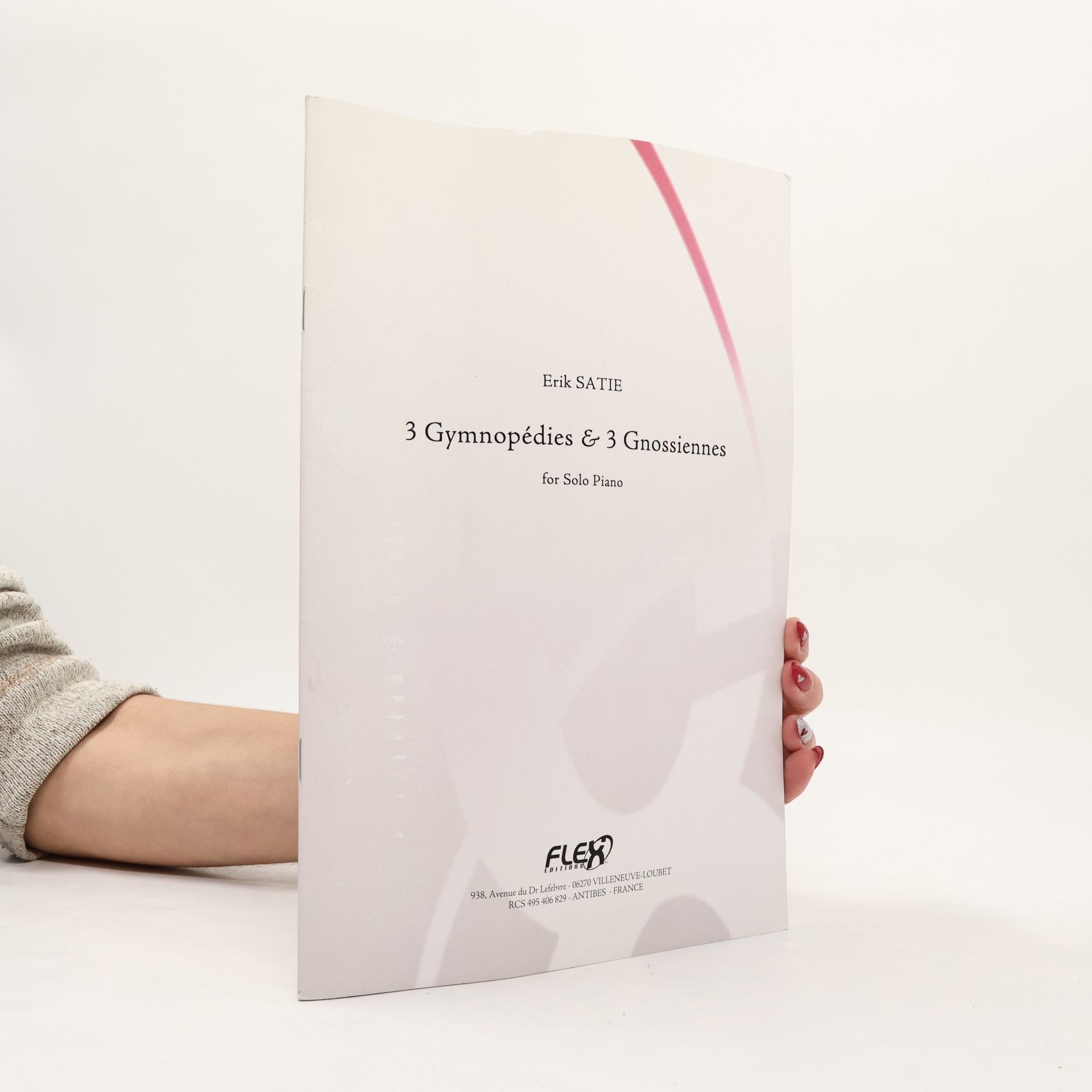 Erik Satie 3 Gymnopédies & 3 Gnossiennes for Solo Piano