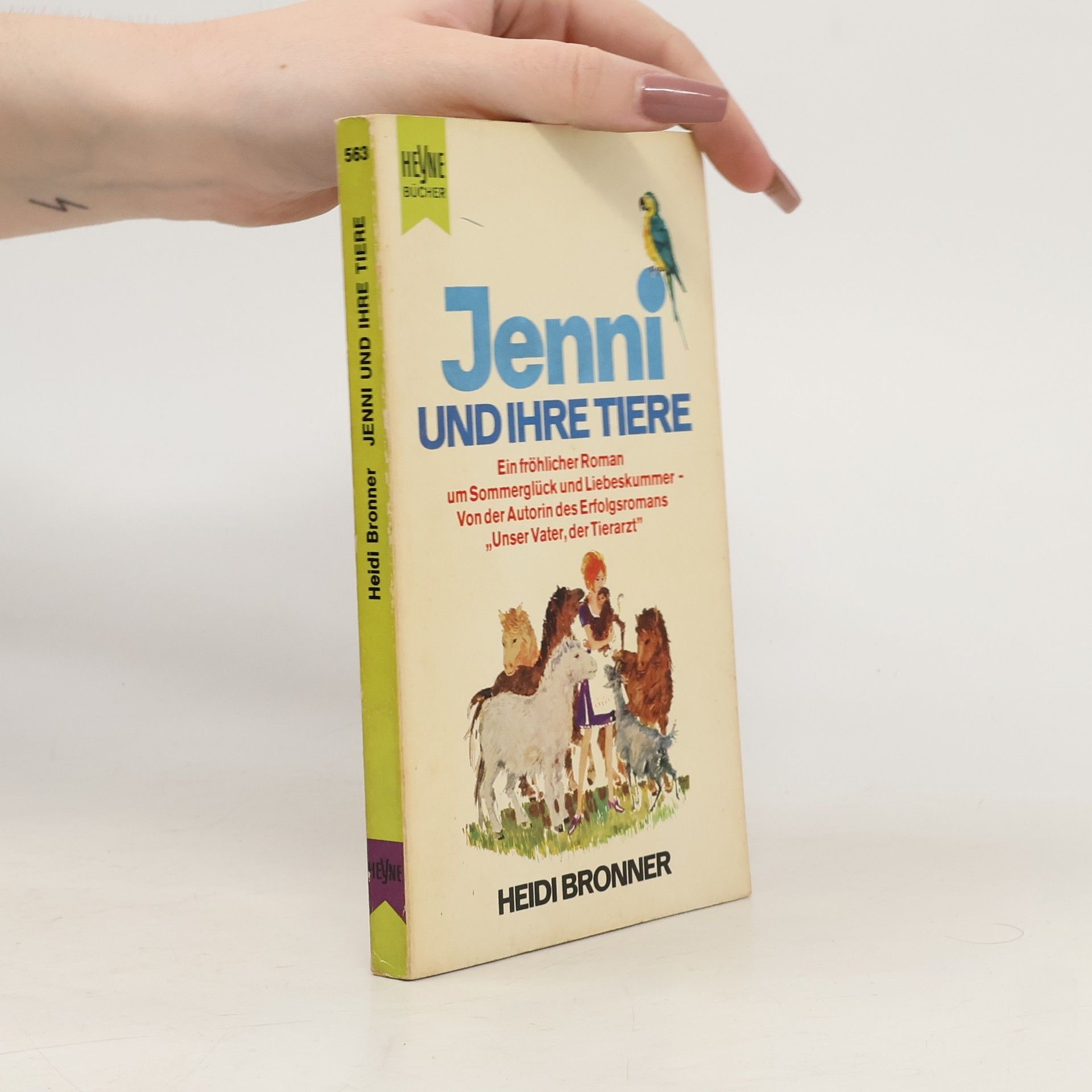 Heidi Bronner Jenni und ihre Tiere