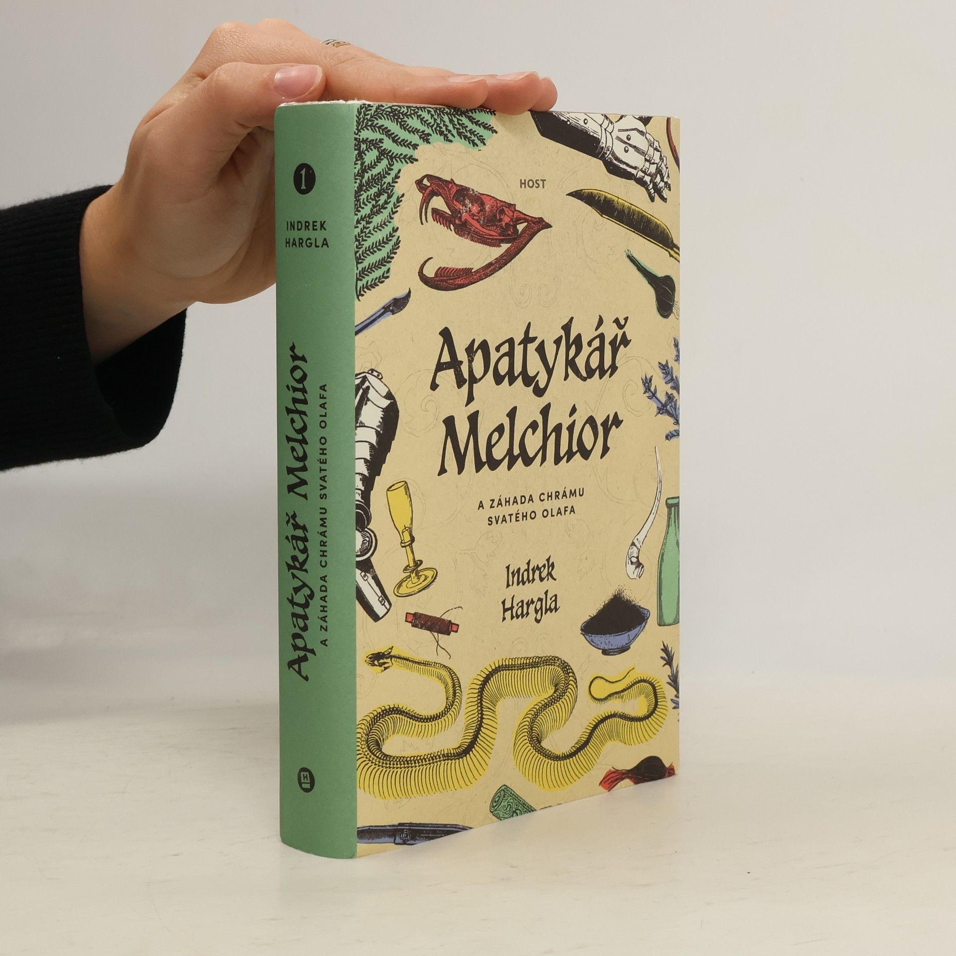 Indrek Hargla Apatykář Melchior a záhada chrámu svatého Olafa