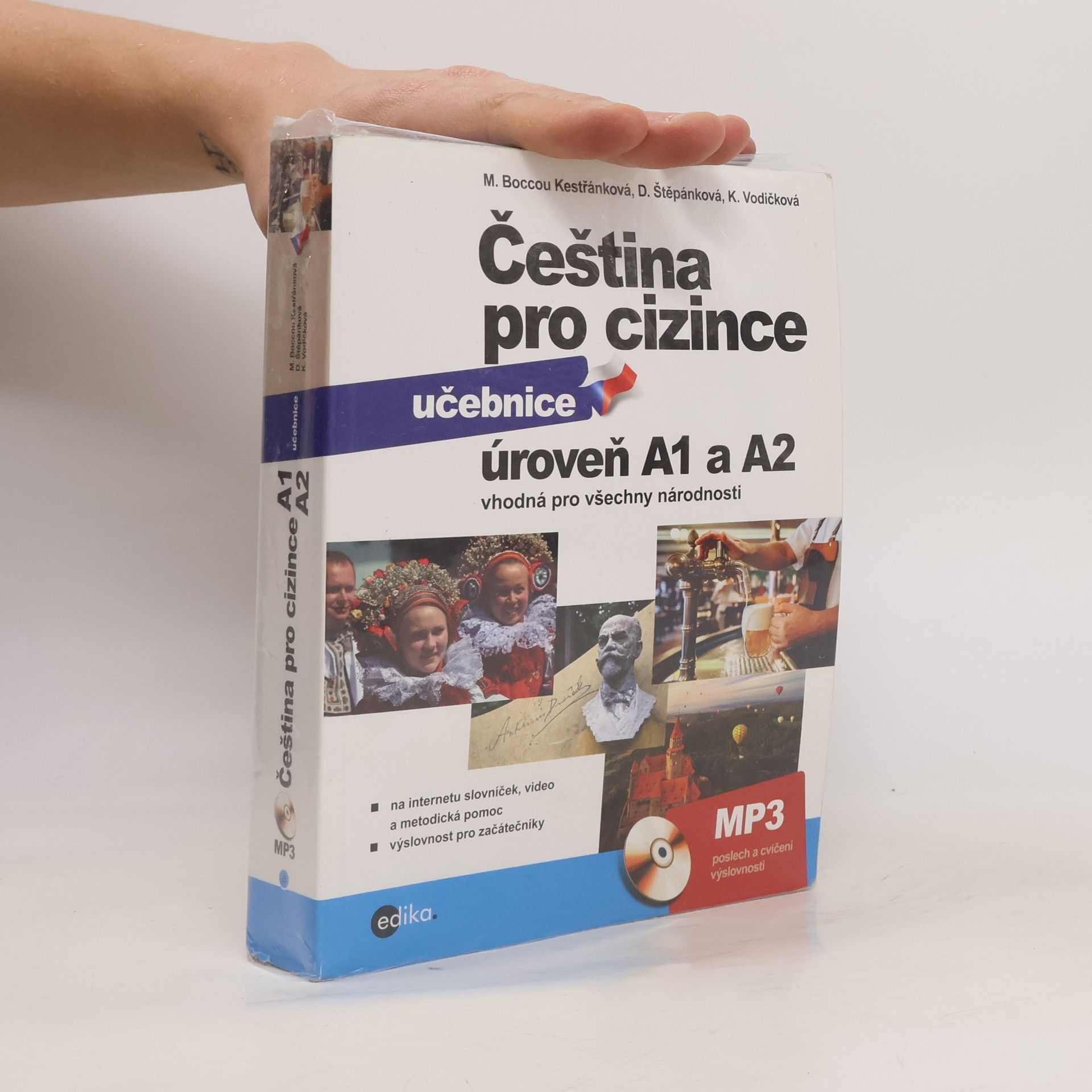 Marie Boccou Kestřánková Čeština pro cizince. úroveň A1 a A2. učebnice