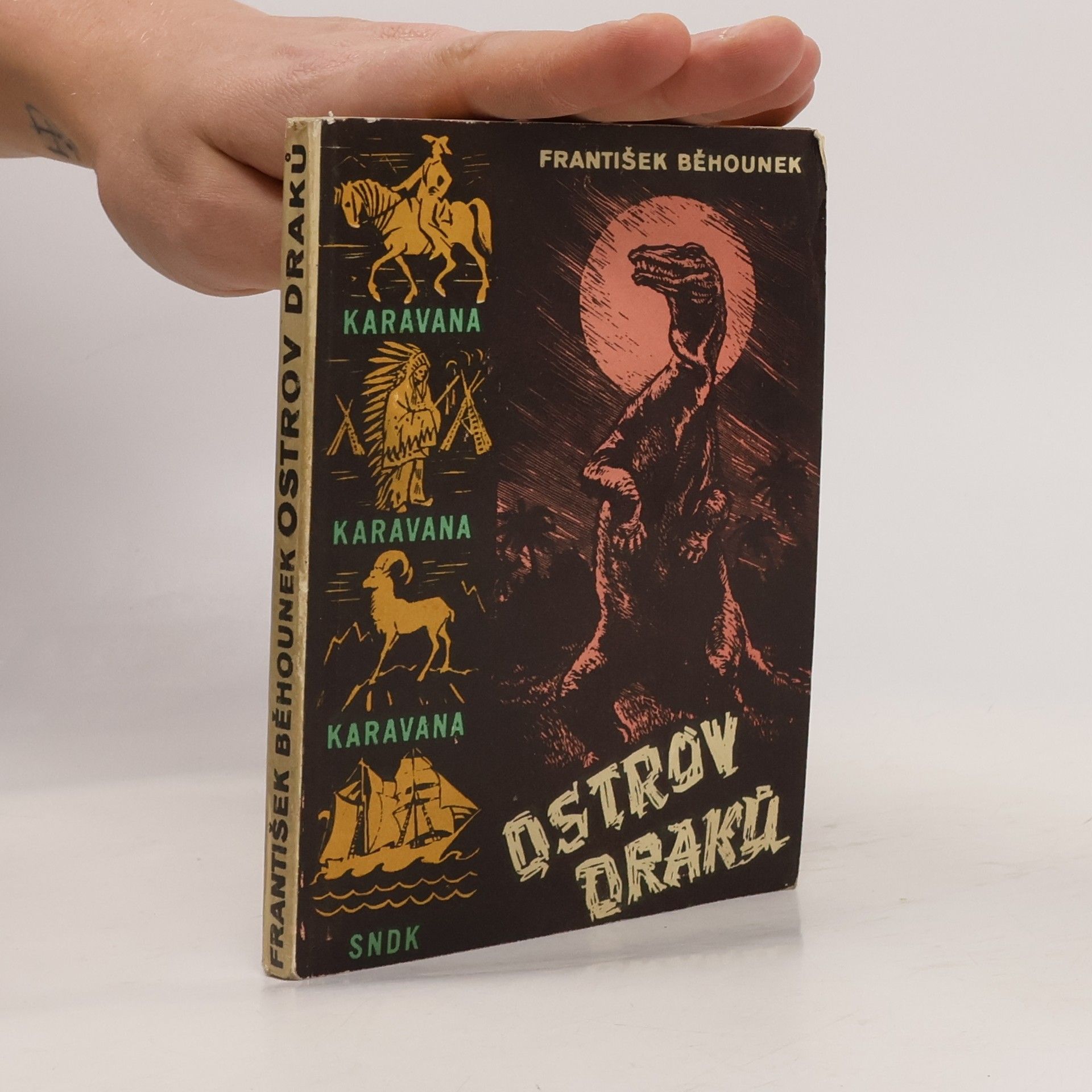 František Běhounek Ostrov draků