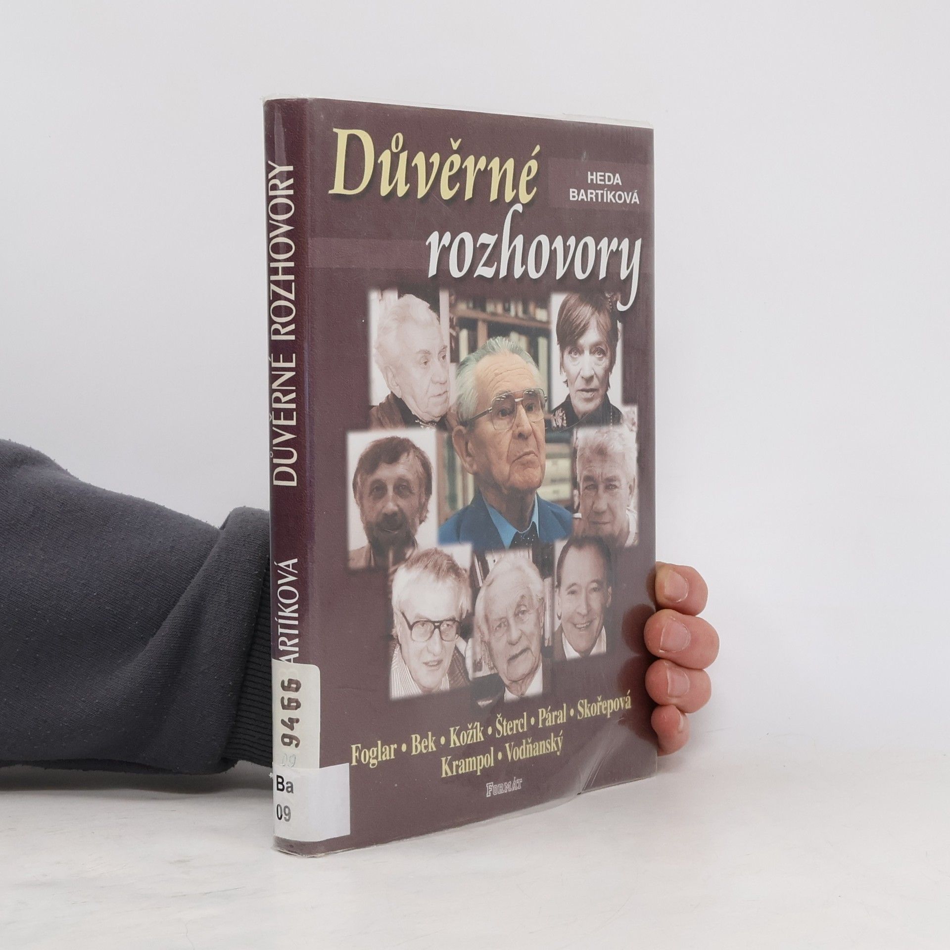 Heda Bartíková Důvěrné rozhovory