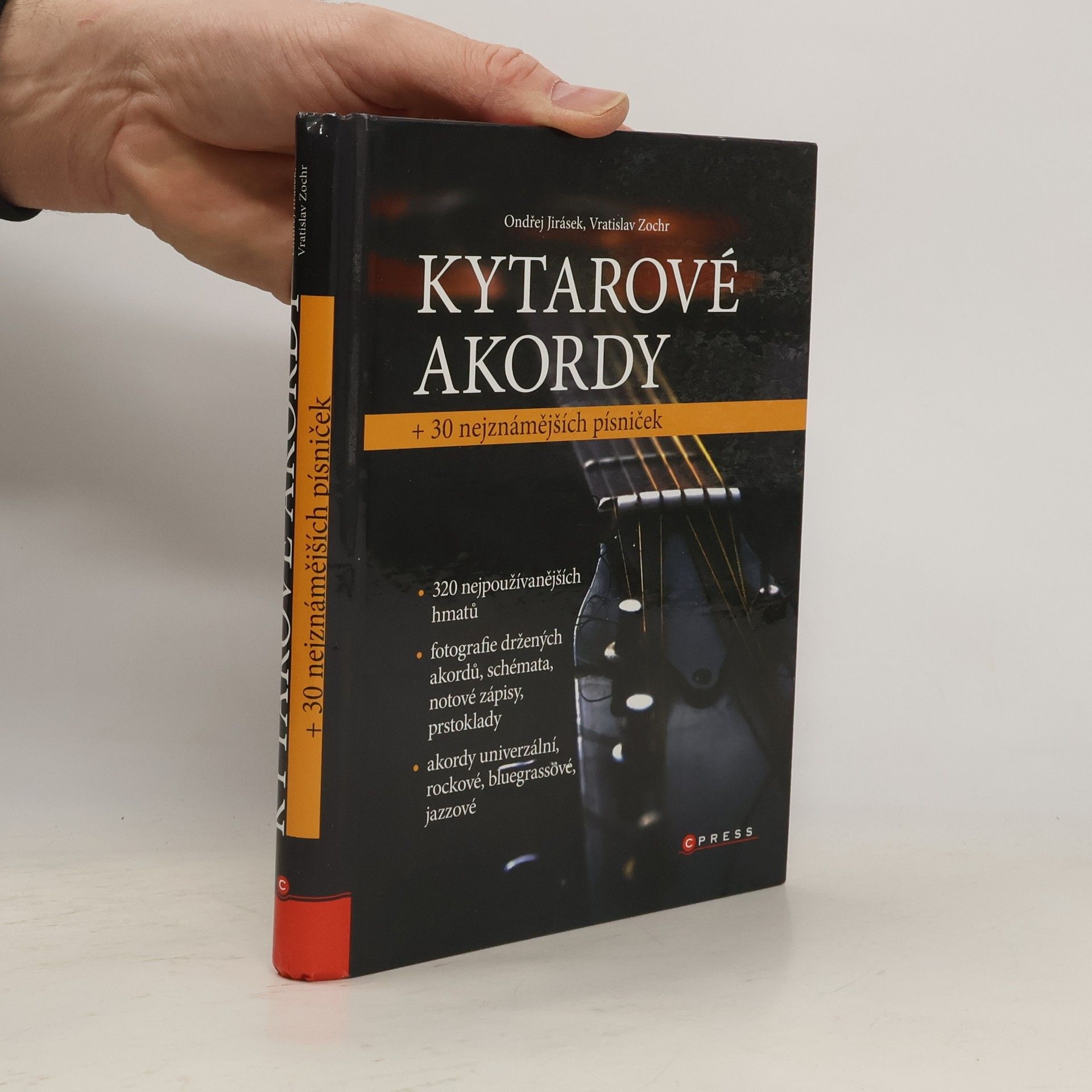Ondřej Jirásek Kytarové akordy + 30 nejznámějších písniček