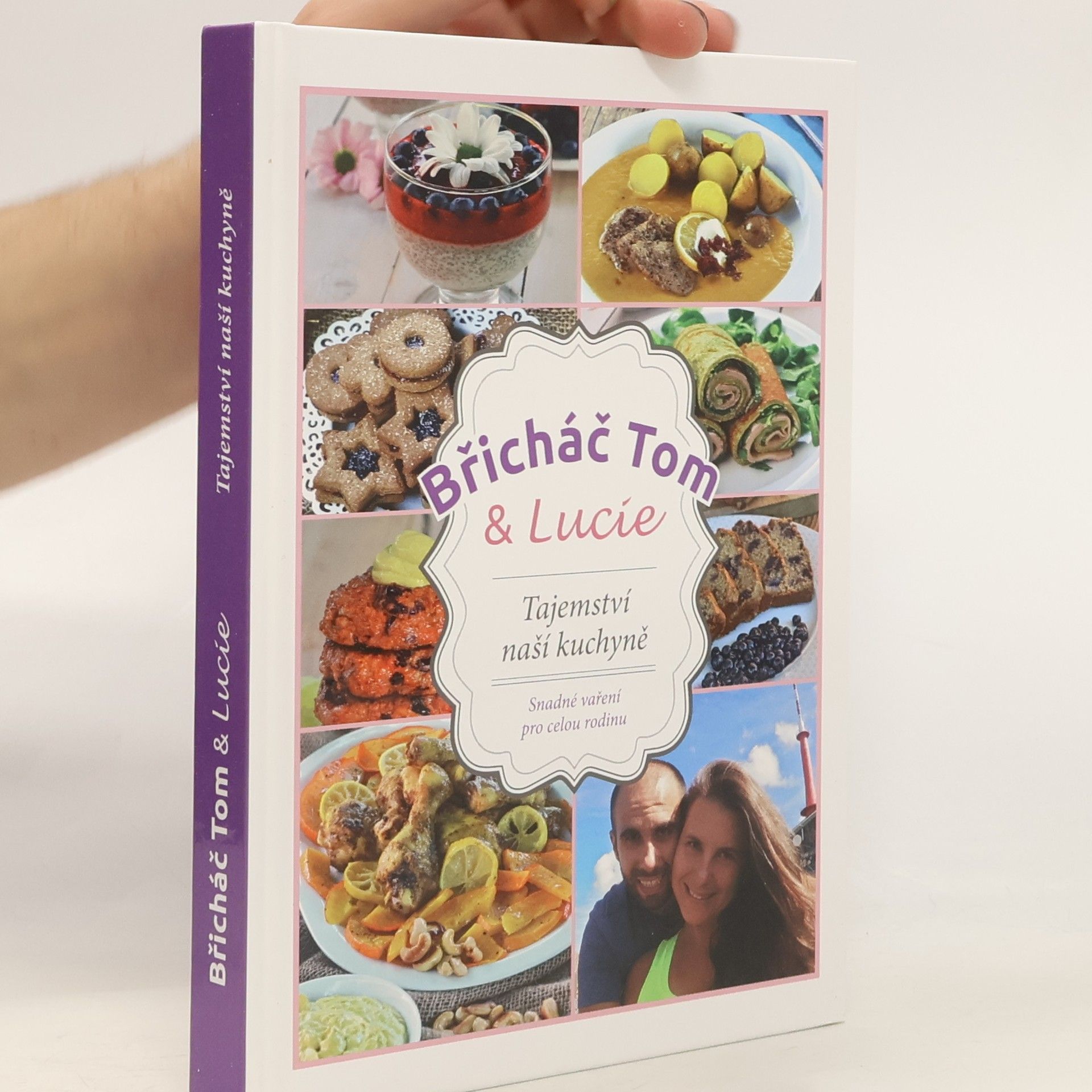 Tomáš Kosačík Břicháč Tom & Lucie. Tajemství naší kuchyně