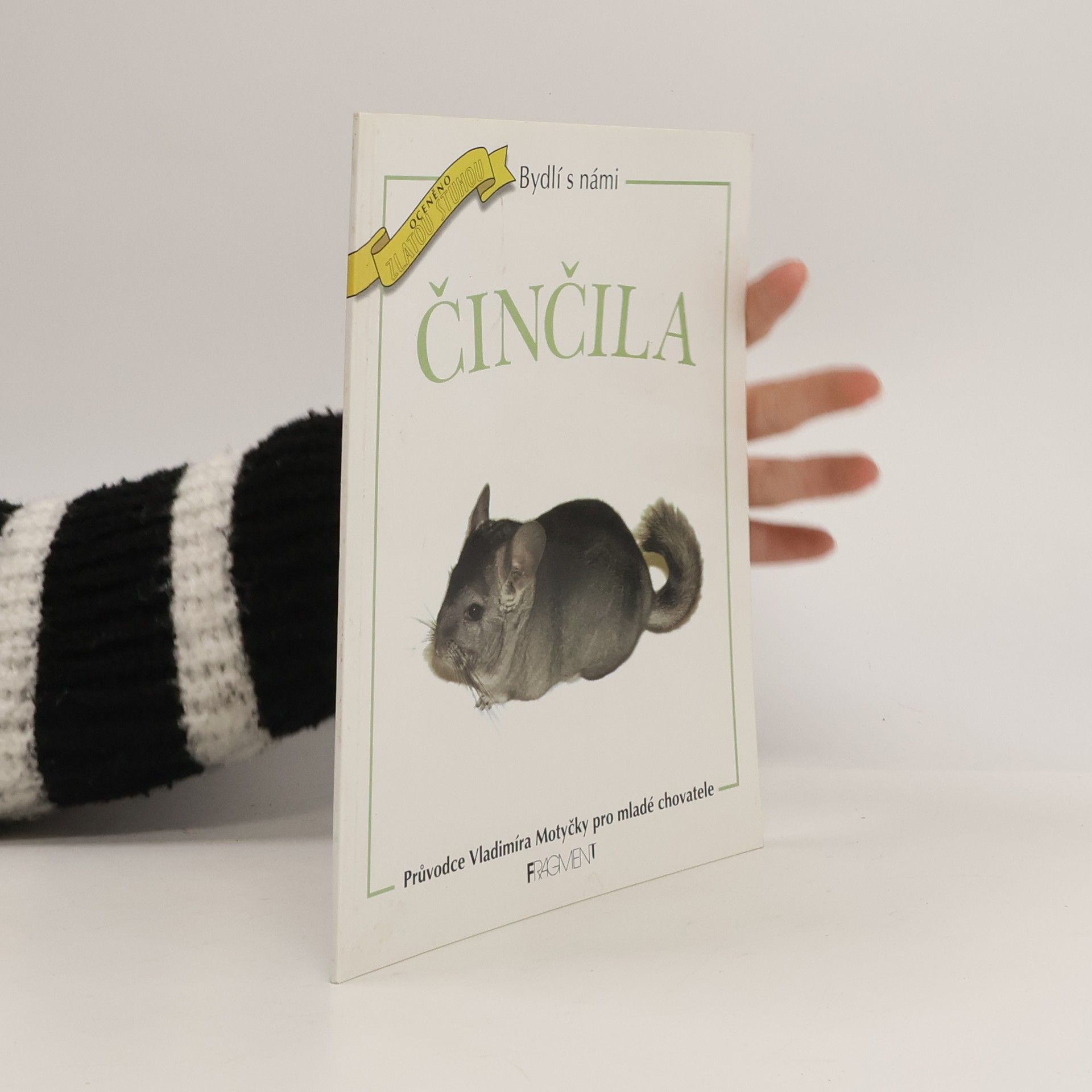 Vladimír Motyčka Bydlí s námi činčila. Průvodce Vladimíra Motyčky pro mladé chovatele
