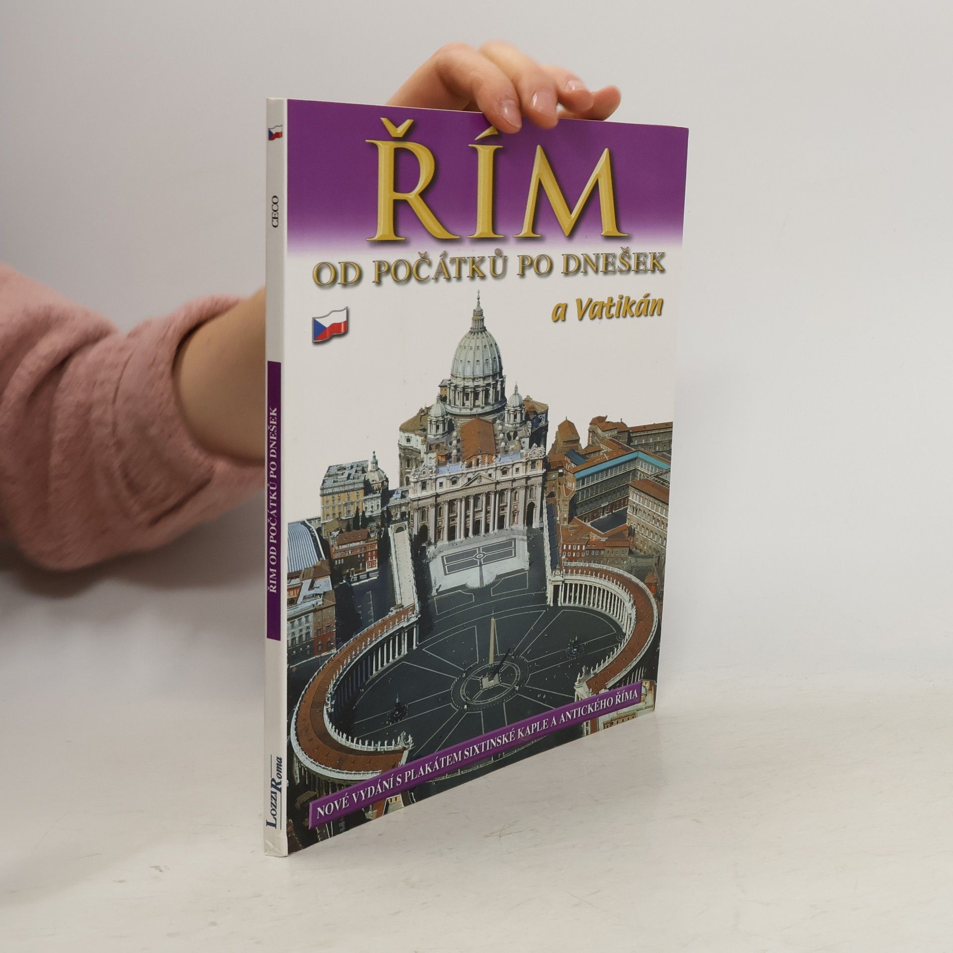 Collectif d'auteurs Řím od počátků po dnešek a Vatikán