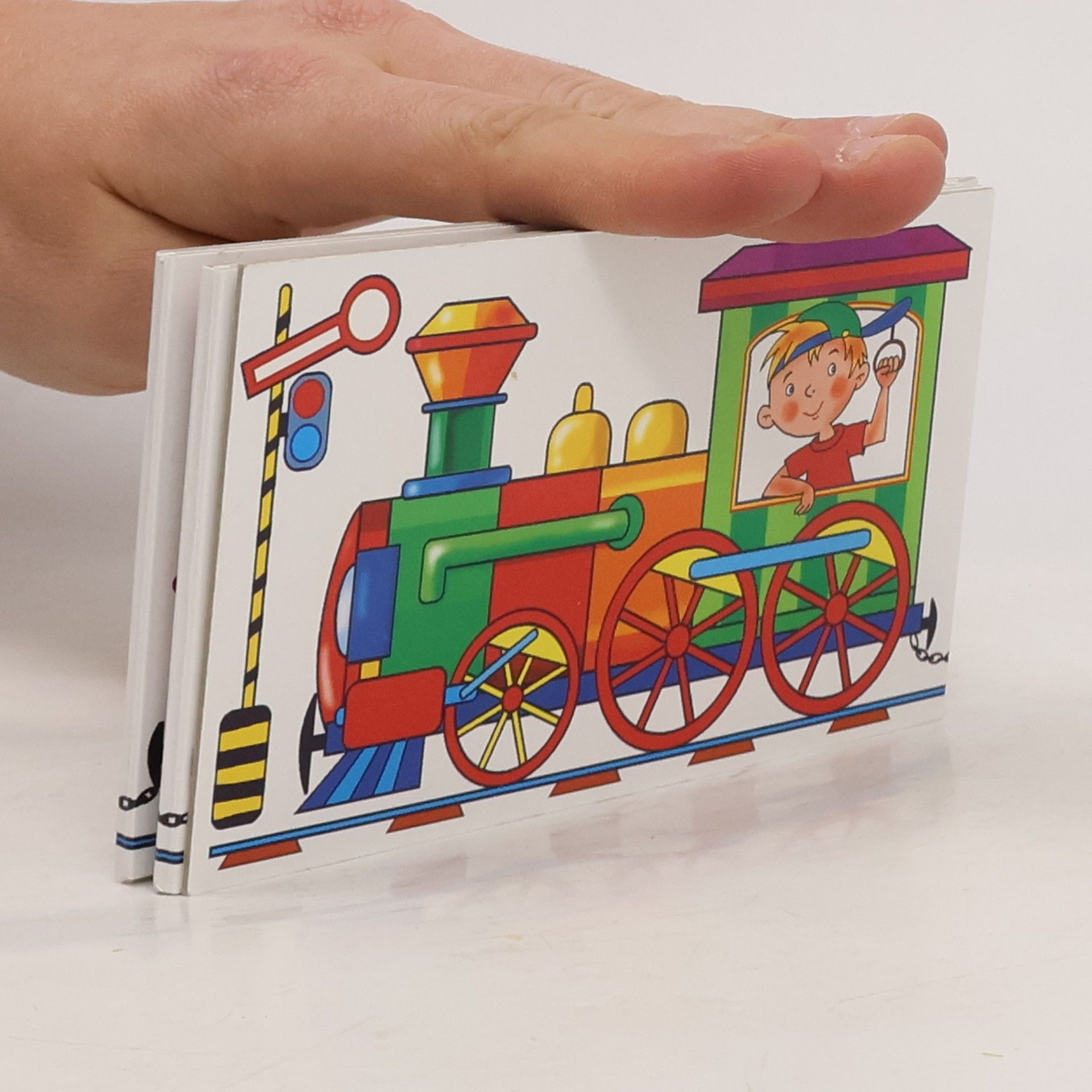 Antonín Šplíchal Jede vláček. Počítej a poznávej zvířátka