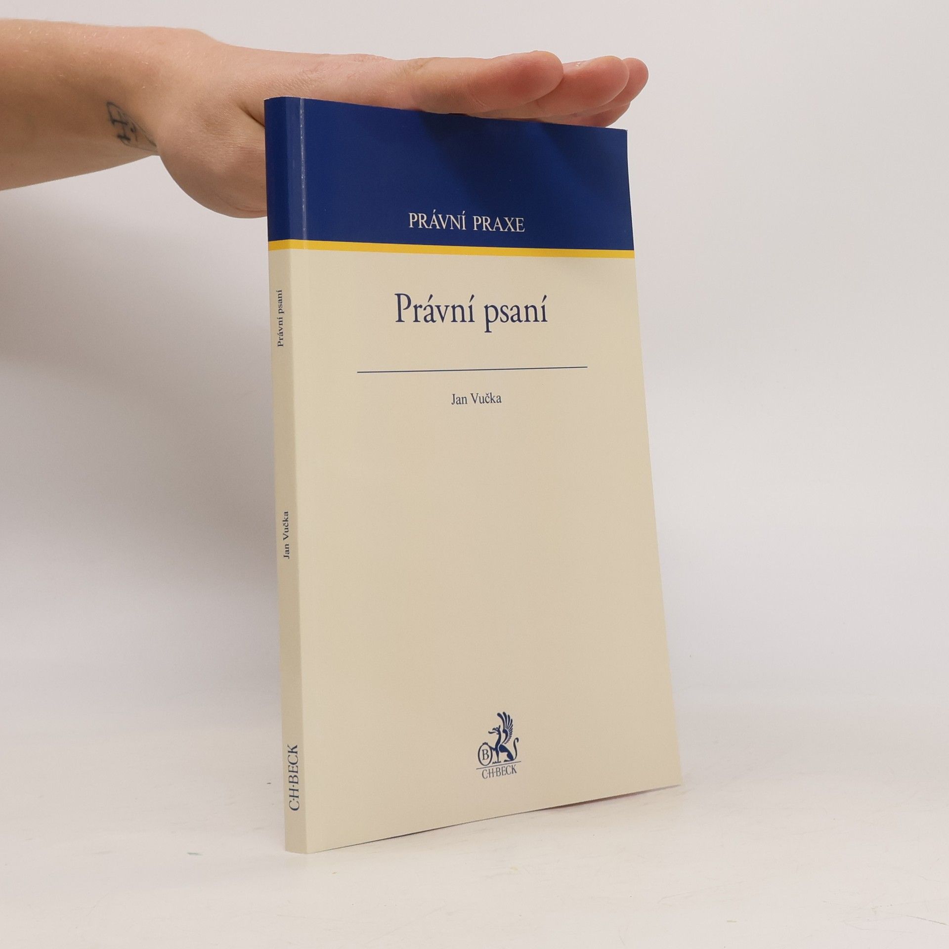 Jan Vučka Právní psaní