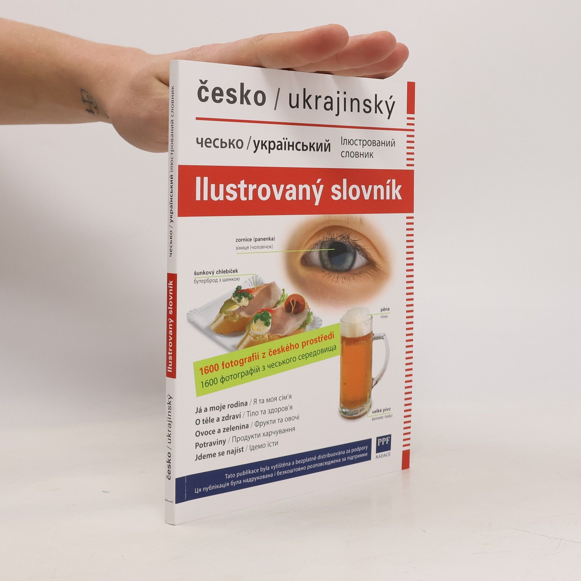 Jana Dolanská Hrachová Česko-ukrajinský ilustrovaný slovník