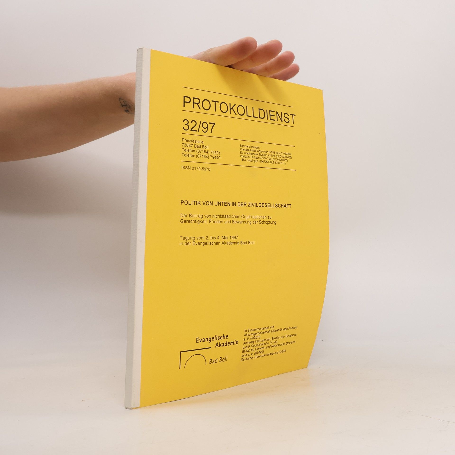 Autorenkollektiv Protokolldienst 32/97