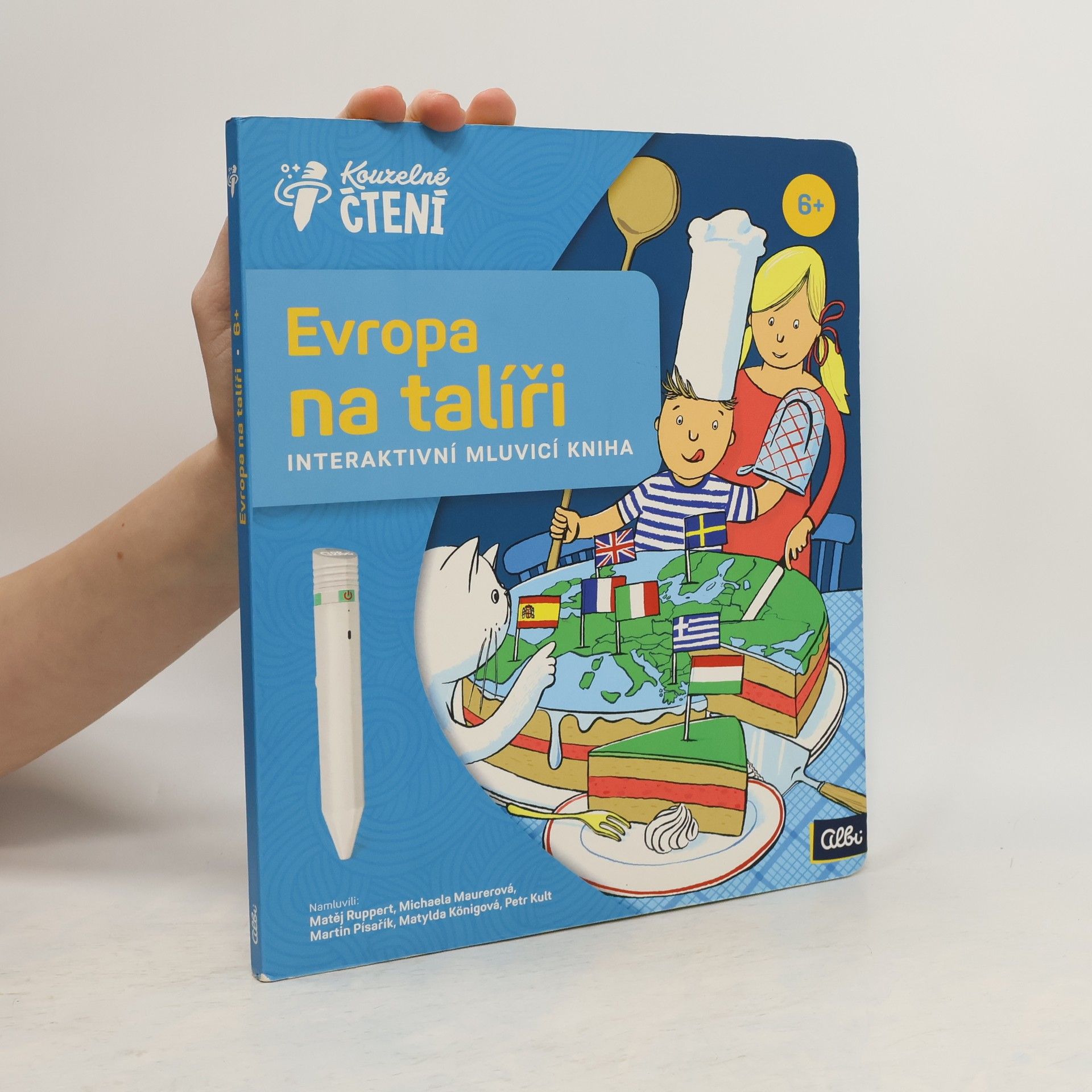 Kublanka Evropa na talíři. Interaktivní mluvící kniha
