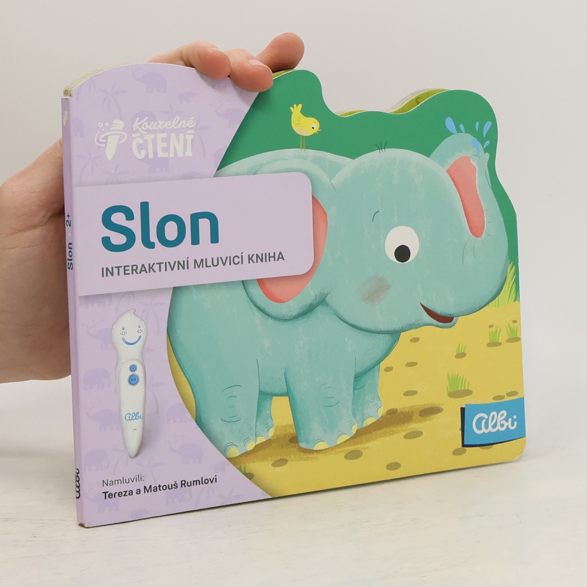 Lucie Krystlíková Slon : interaktivní mluvicí kniha