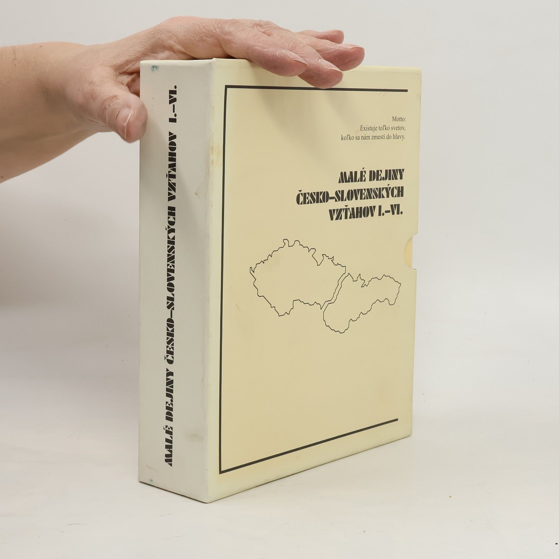 Iveta Radičová Malé dejiny česko-slovenských vzťahov I.-VI