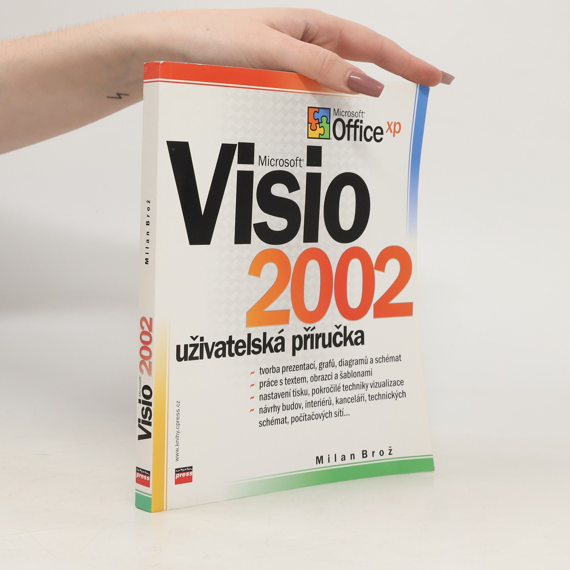 Brož Milan Microsoft Visio 2002 : uživatelská příručka