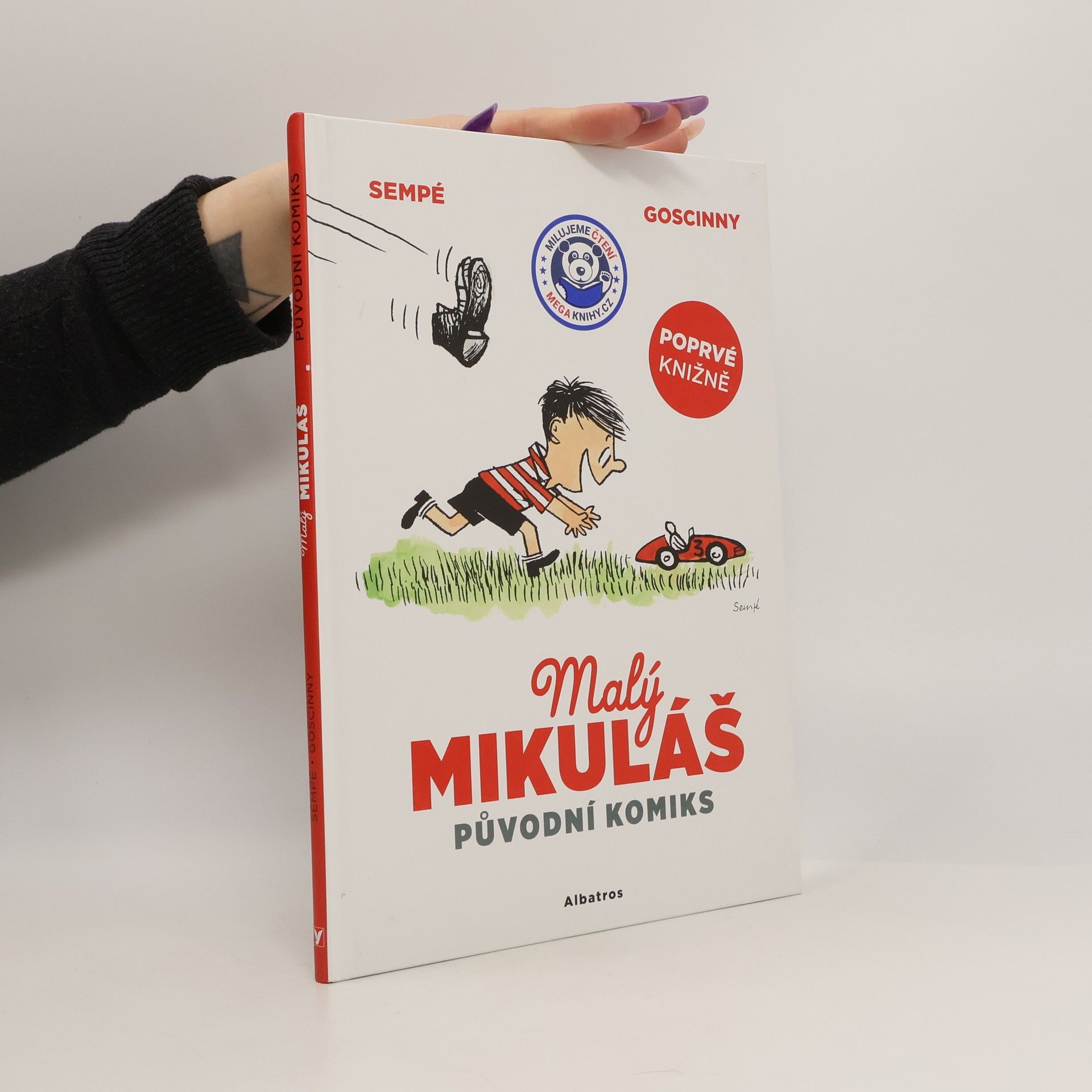 JeanJacques Sempé Malý Mikuláš : původní komiks