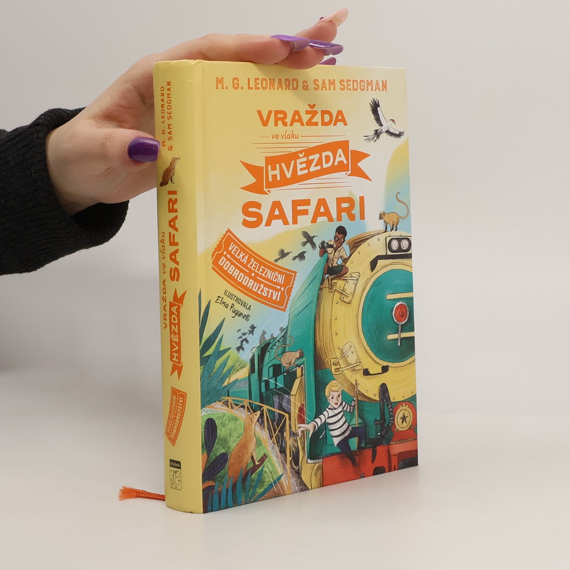 M. G. Maya Gabrielle Leonard Vražda ve vlaku Hvězda safari