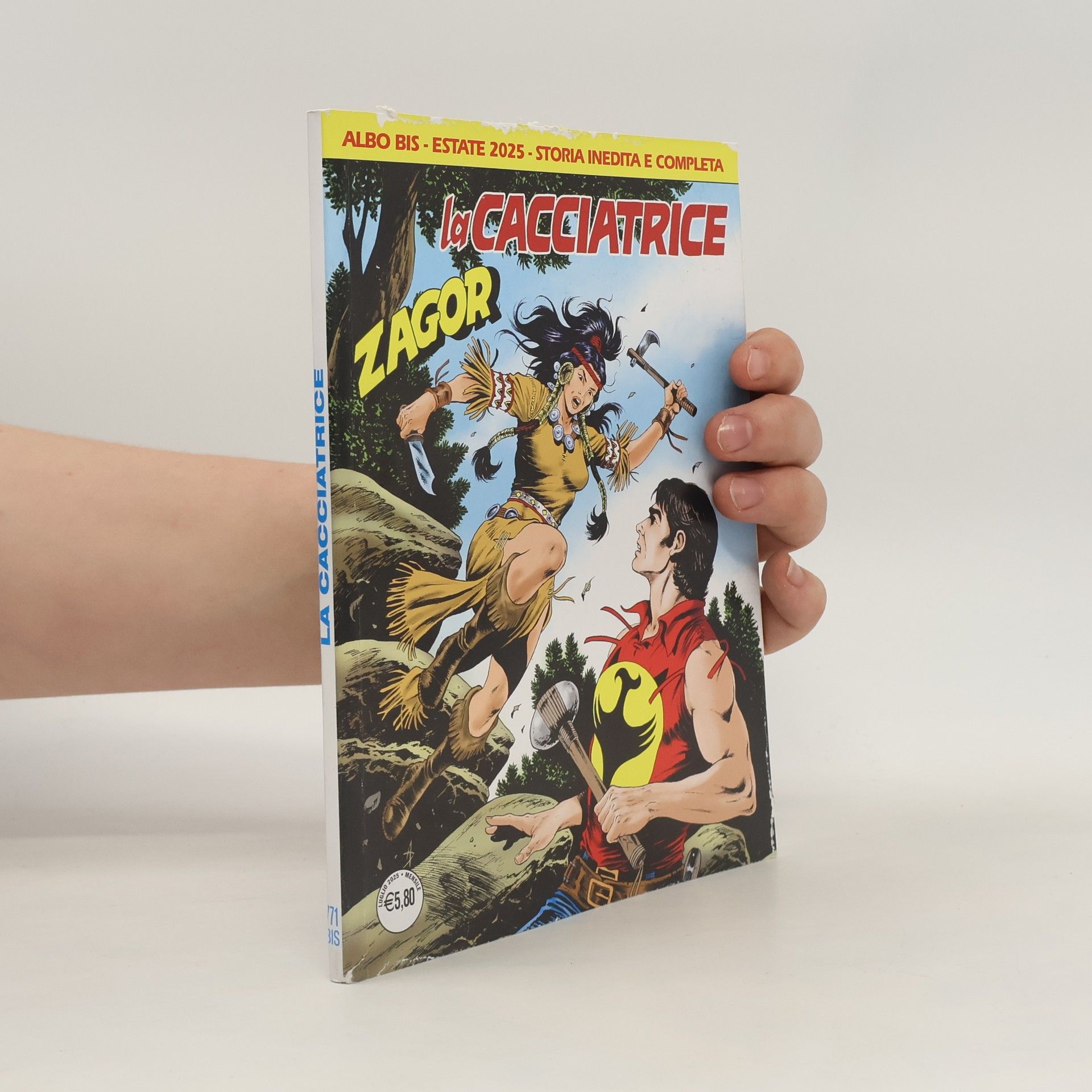 Kolektiv autorů Zagor. La Cacciatrice. Nr. 771