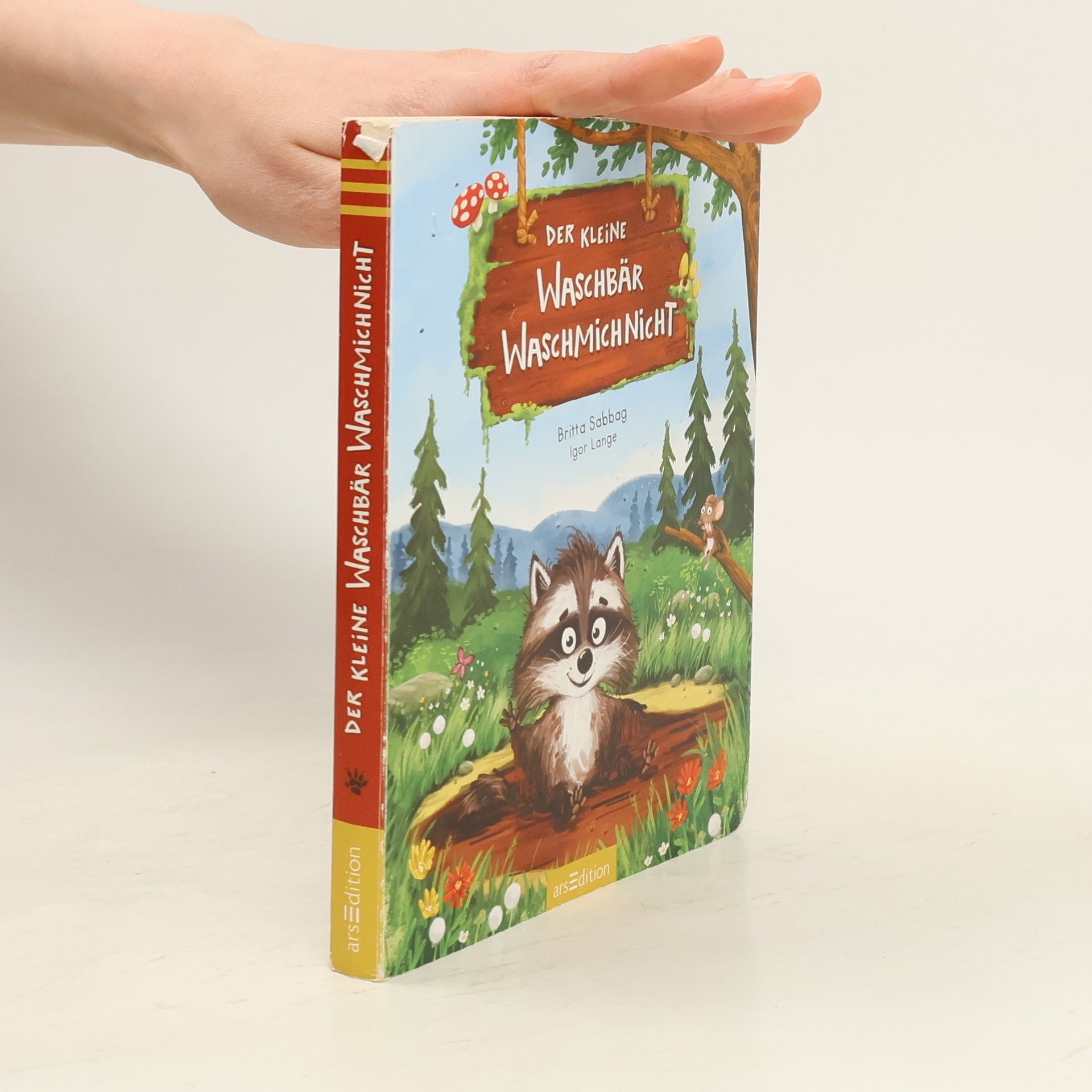 Britta Sabbag Der kleine Waschbär Waschmichnicht - Pappeausgabe