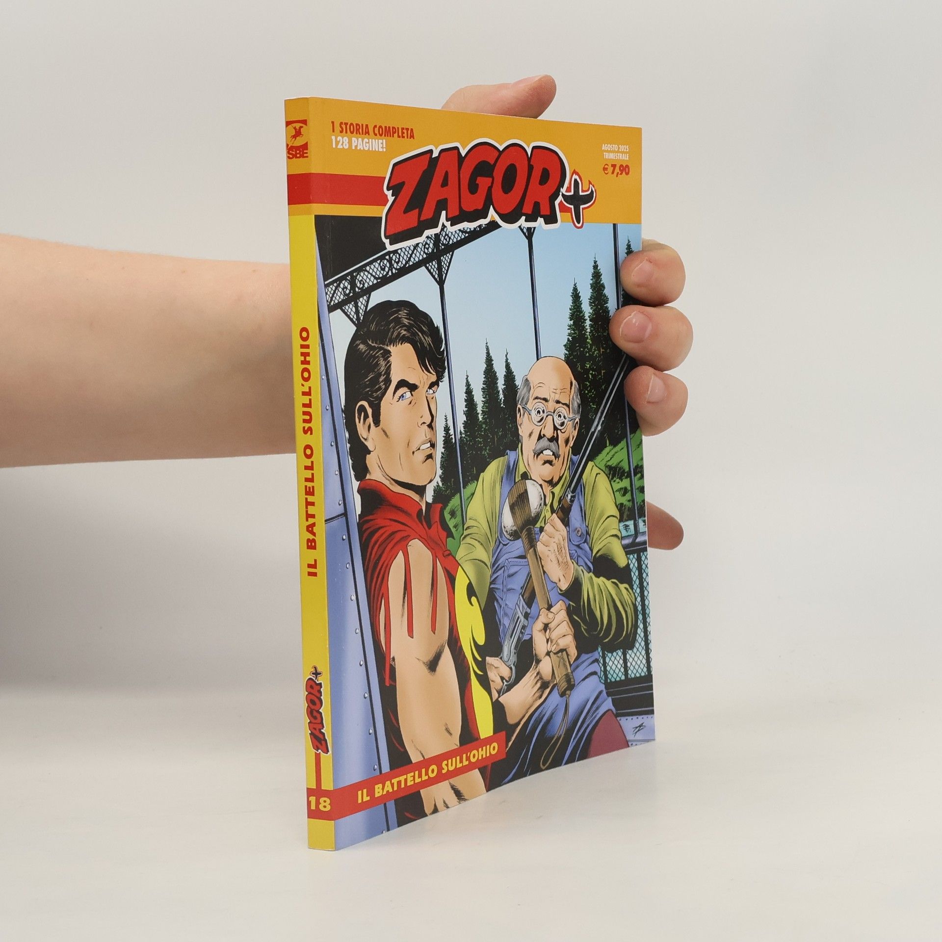 Kolektiv autorů Zagor: Il Battello Sull’ohio. Nr. 18