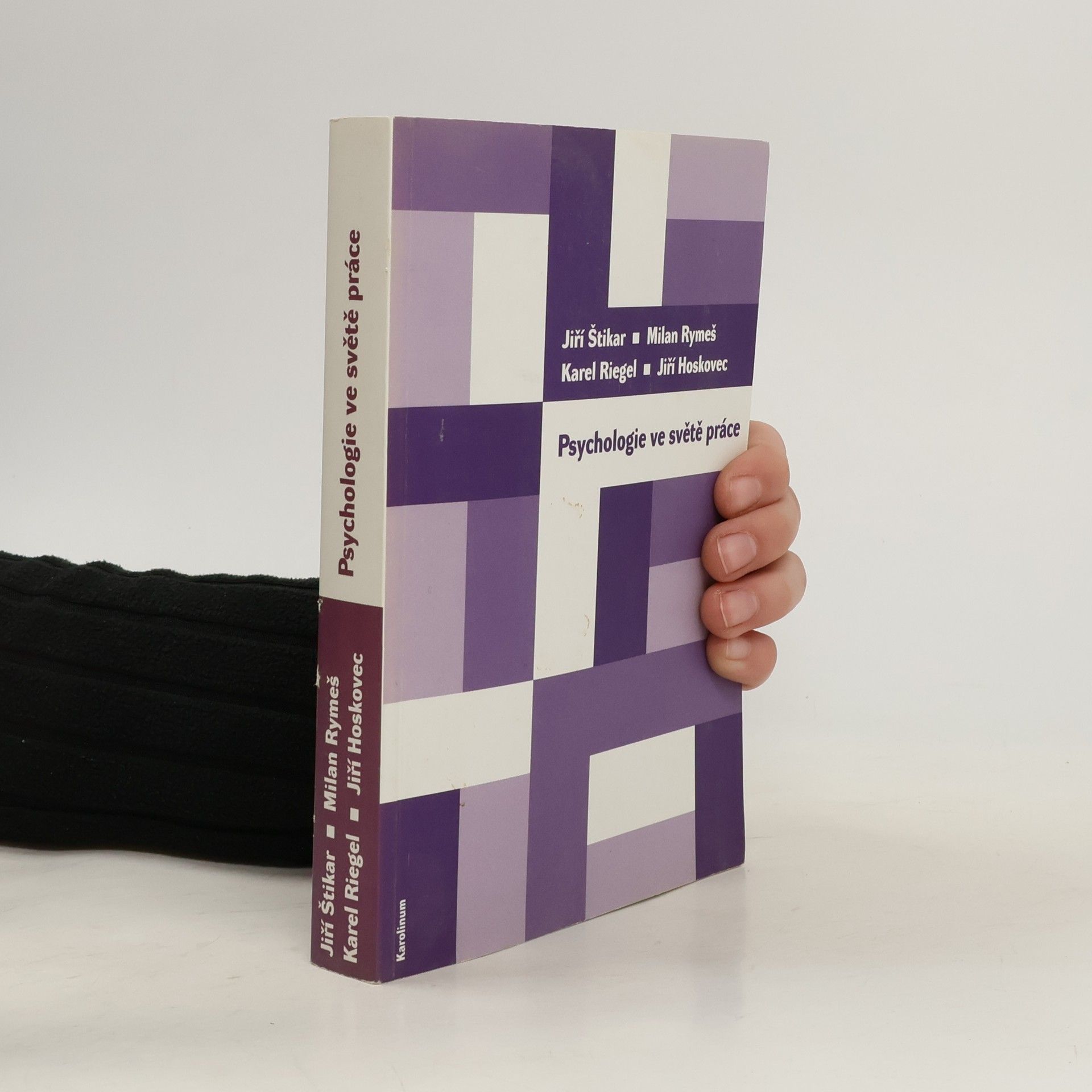 Jiří Štikar Psychologie ve světě práce